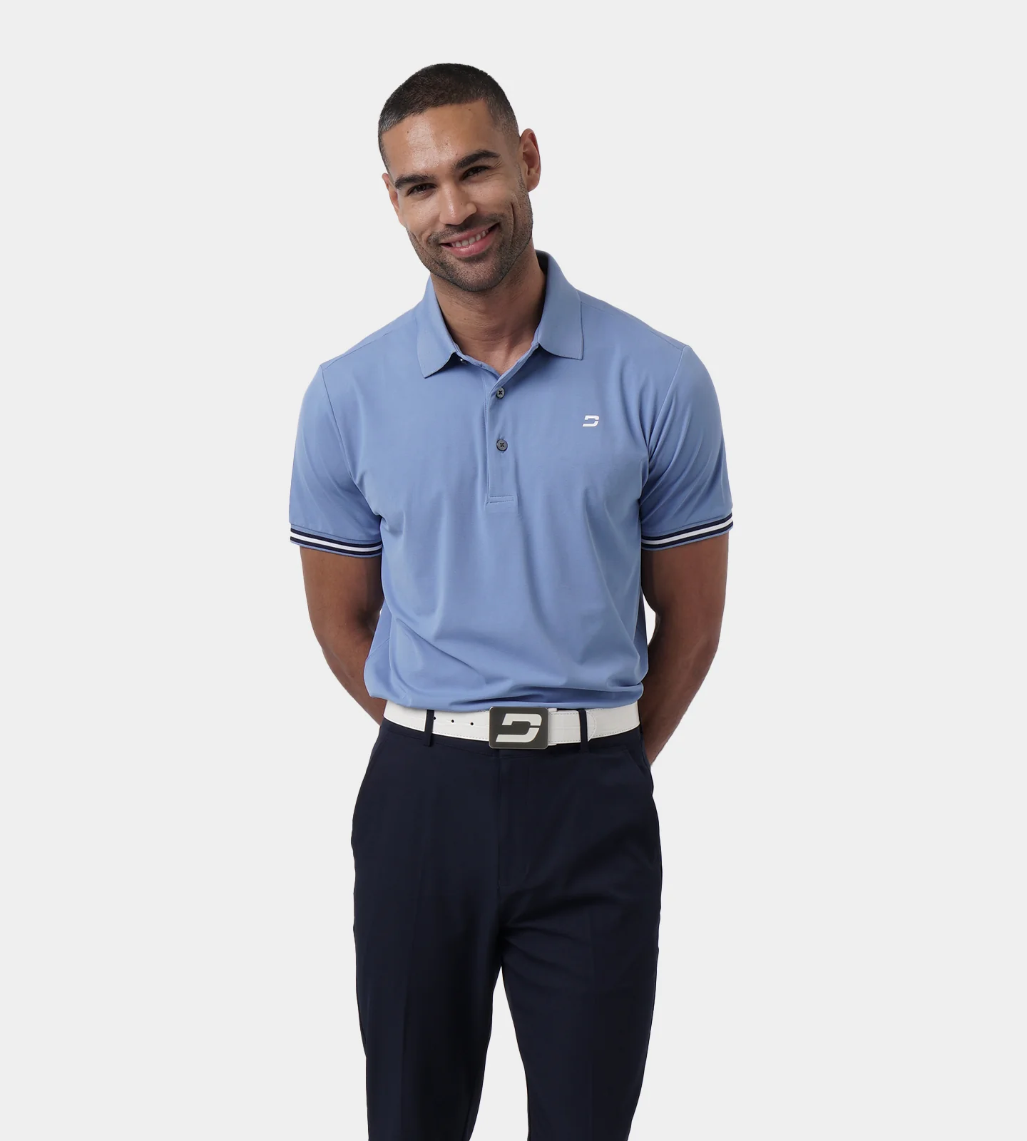 TOUR TEAM POLO - BLUE - Image 3