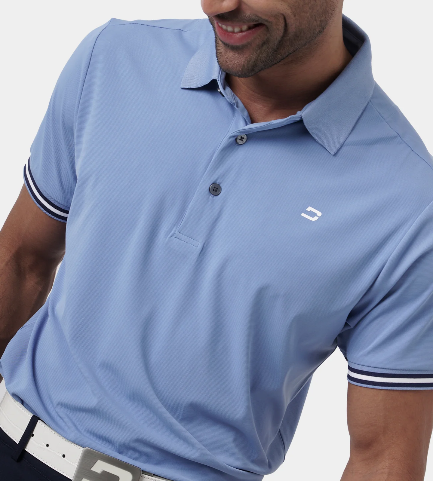 TOUR TEAM POLO - BLUE - Image 4