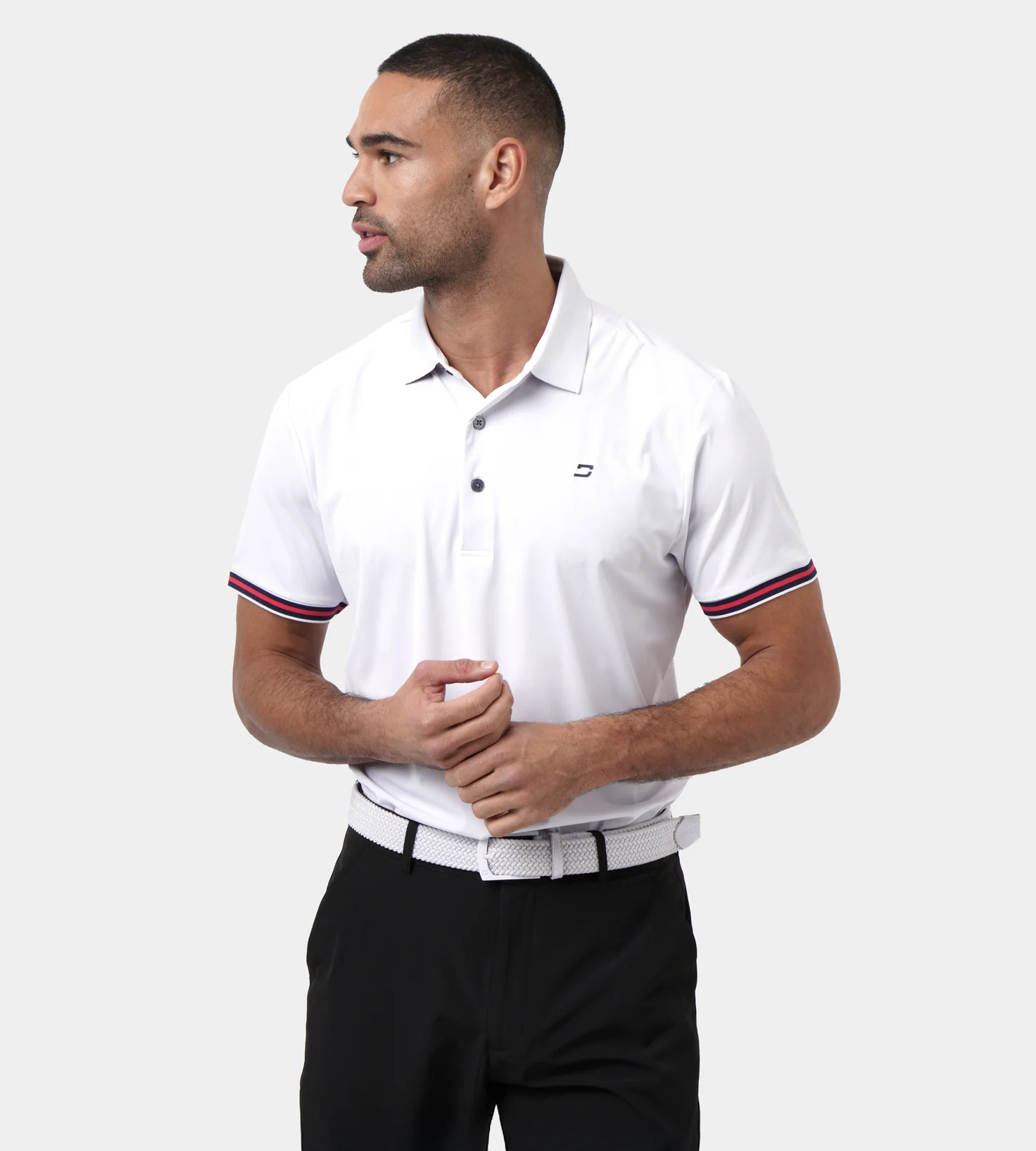 TOUR TEAM POLO - WHITE - Image 3