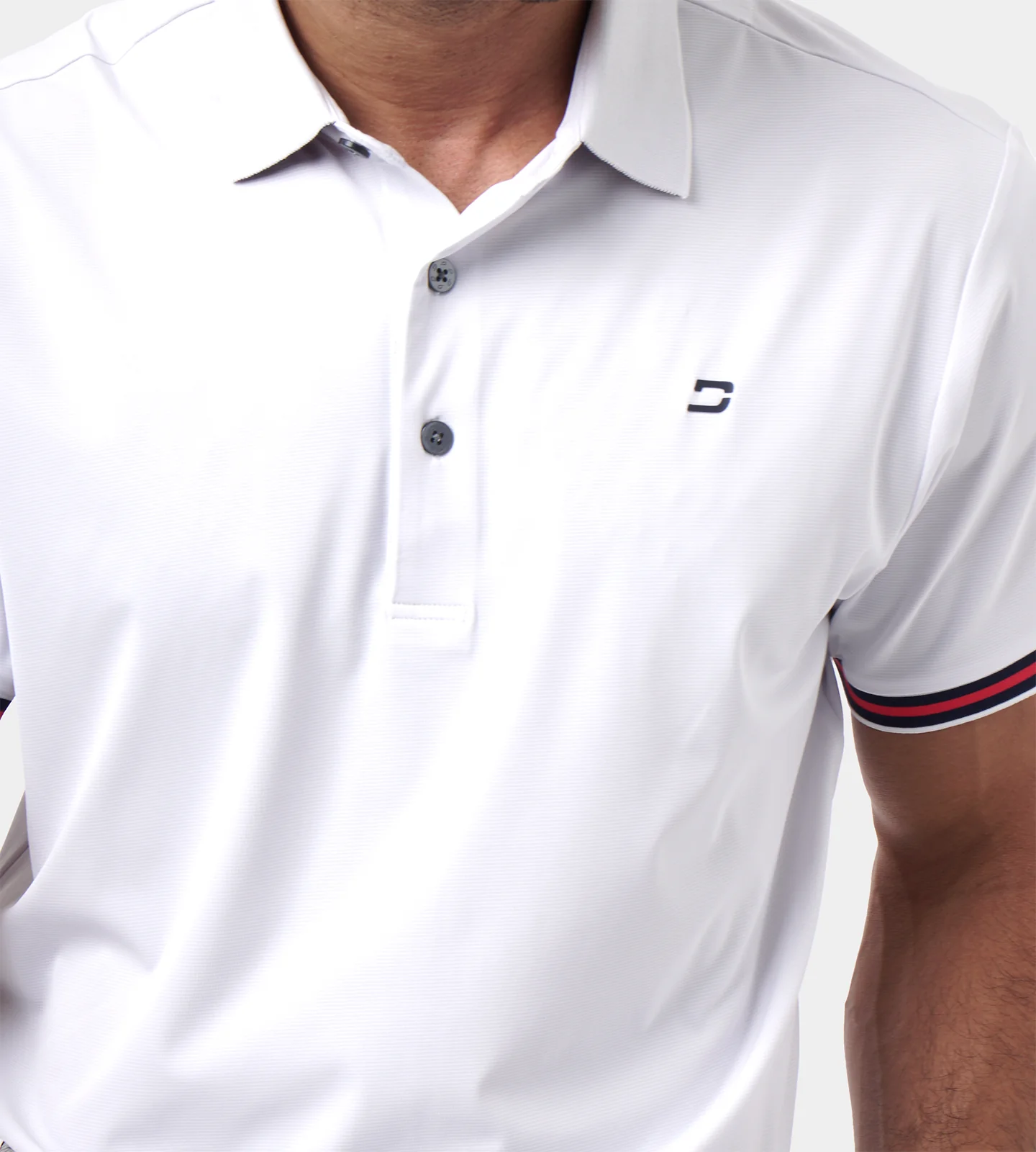 TOUR TEAM POLO - WHITE - Image 4