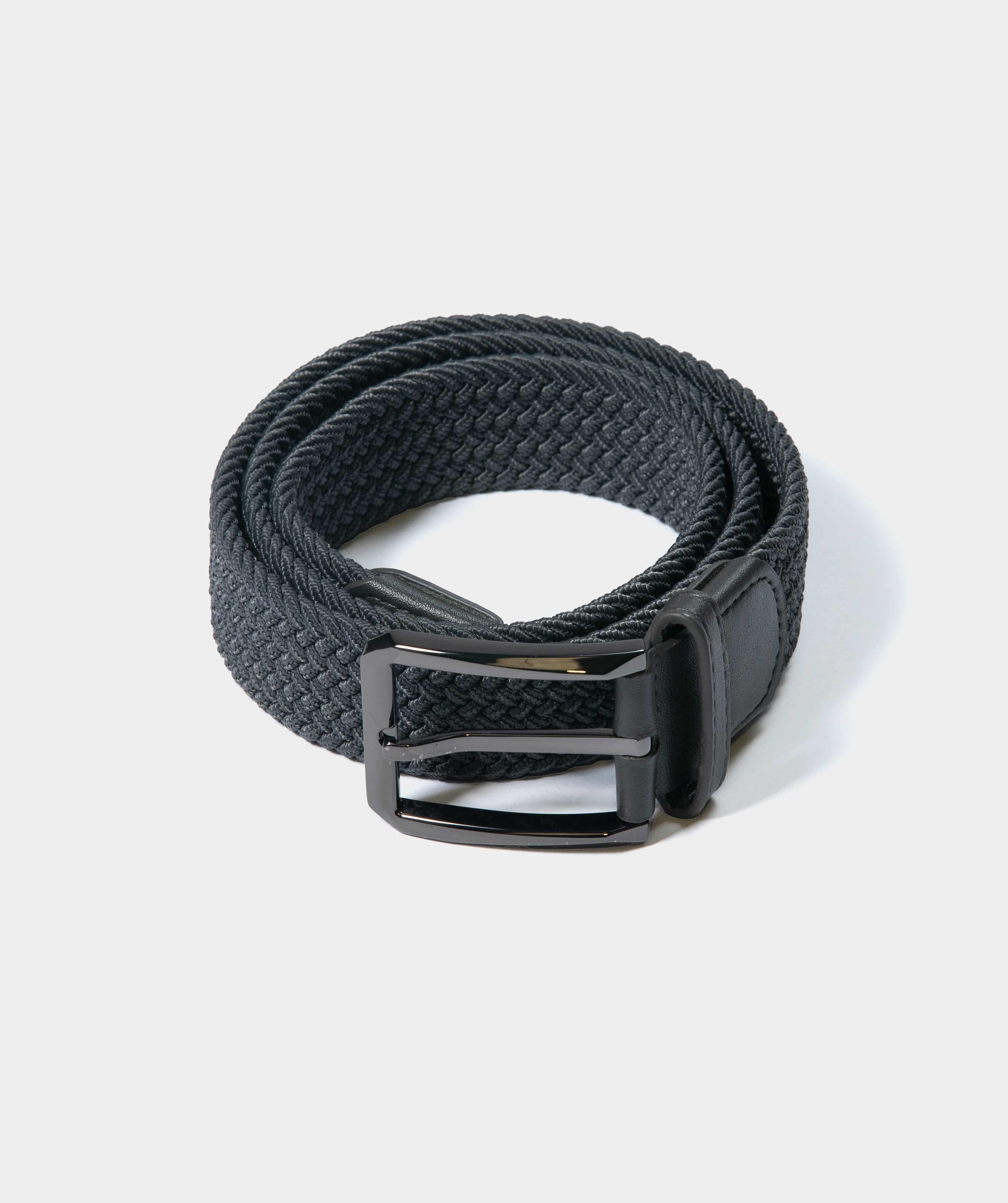 TOUR WEBBED BELT ONE SIZE- CHARCOAL - Image 2