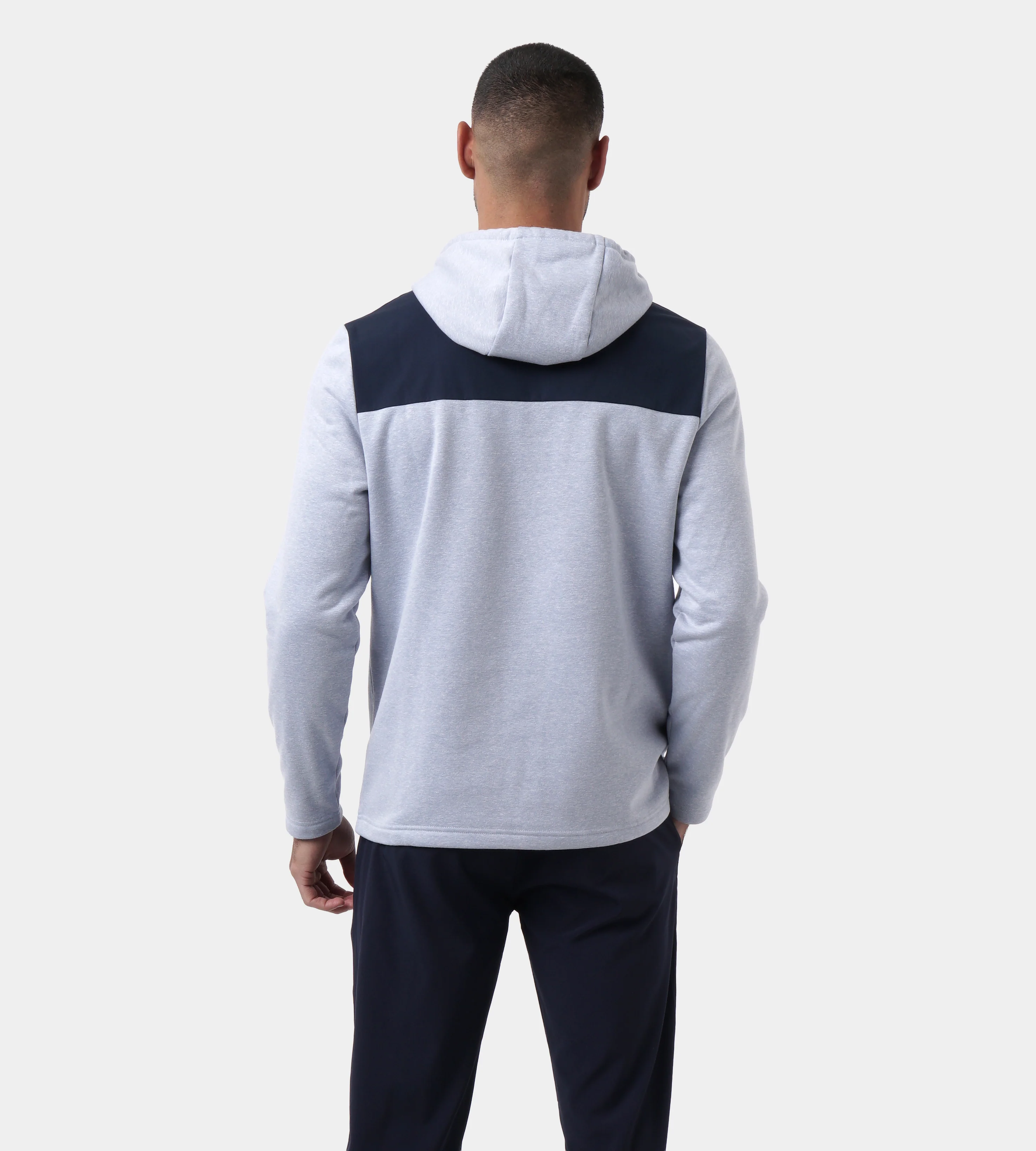 TRENDY HOODIE - BLUE/LIME - Image 7
