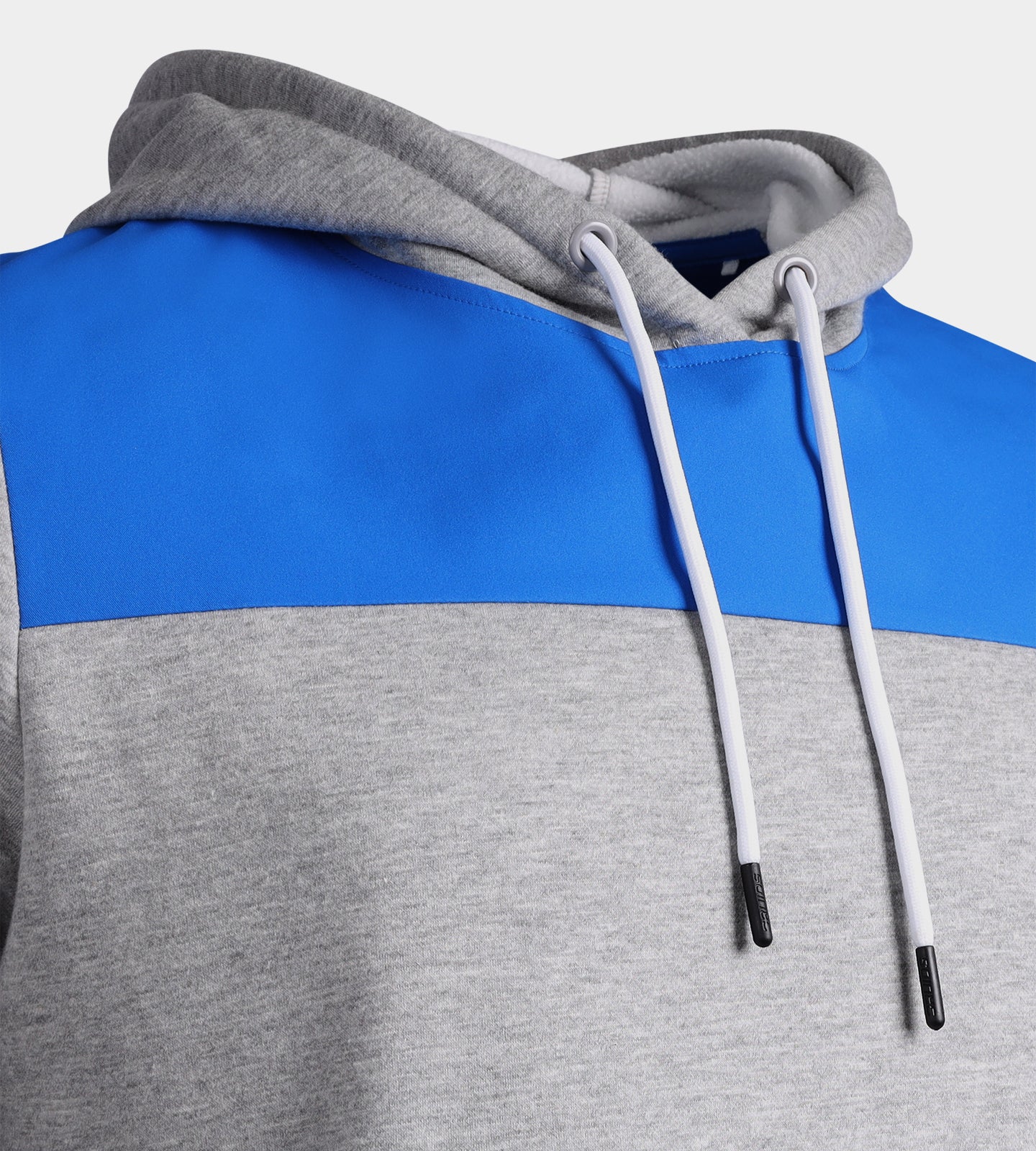 TRENDY HOODIE - BLUE/WHITE - Image 6