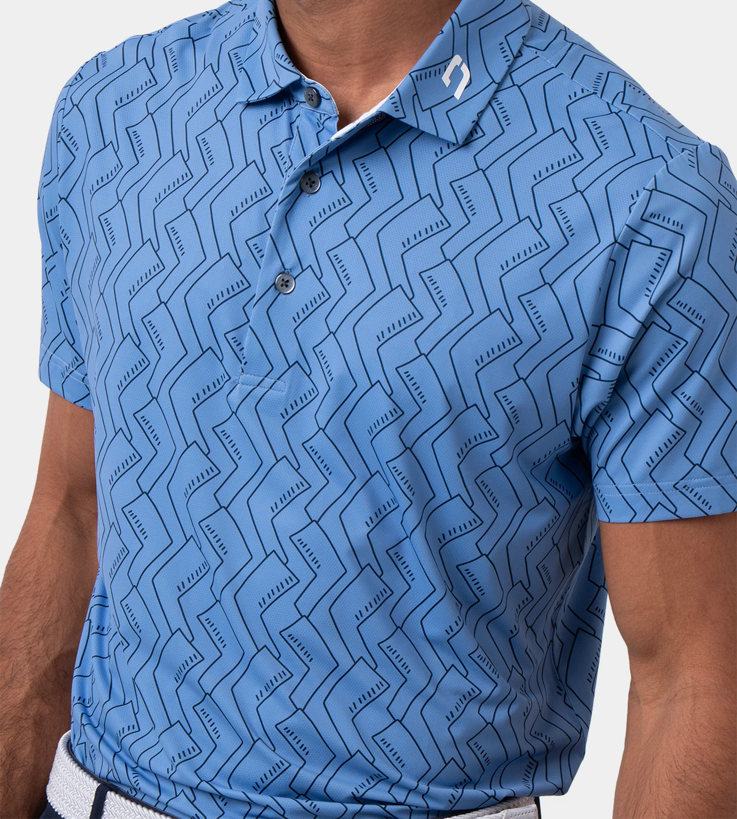 TRIGG POLO - BLUE - Image 5