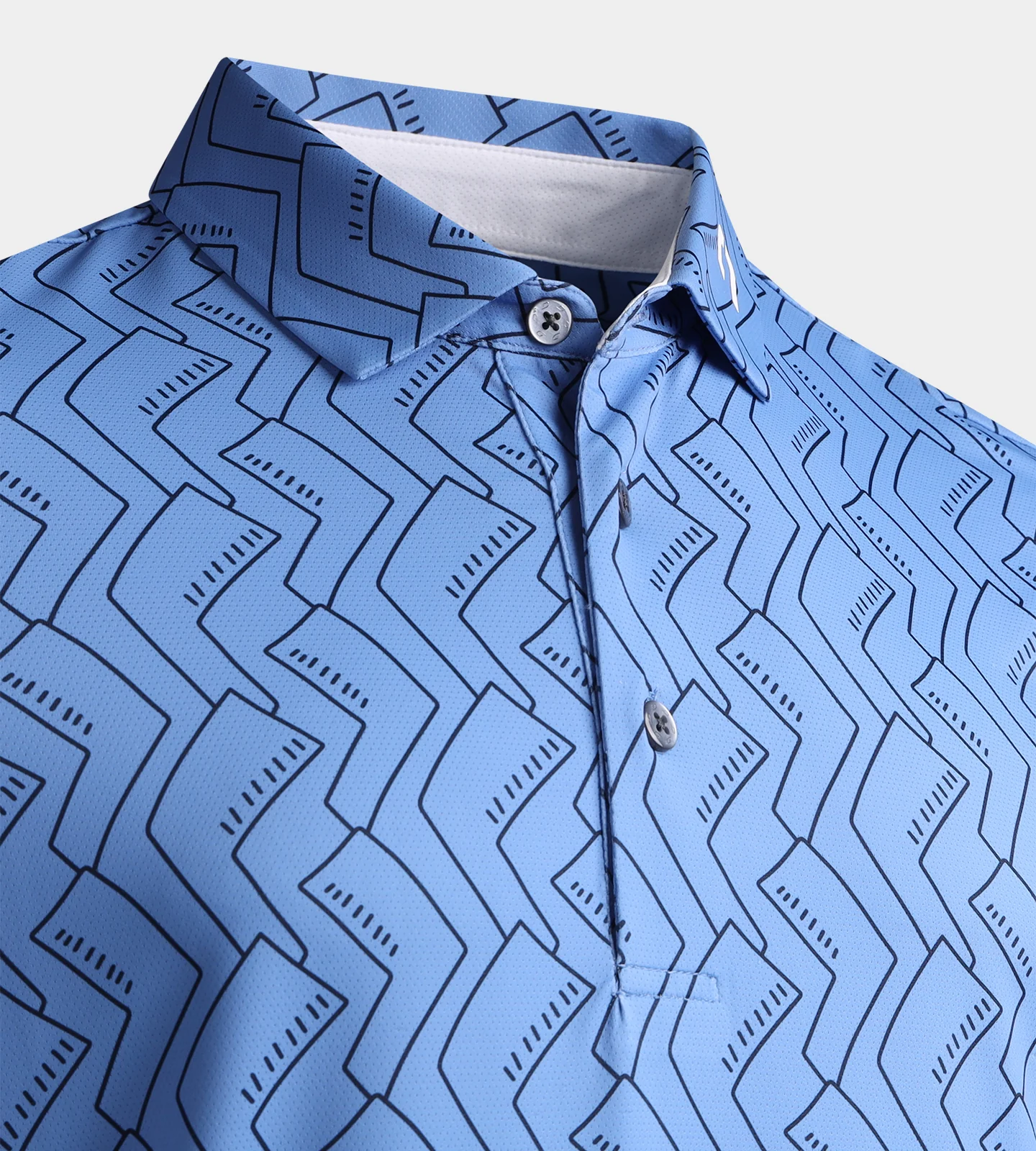 TRIGG POLO - BLUE - Image 6