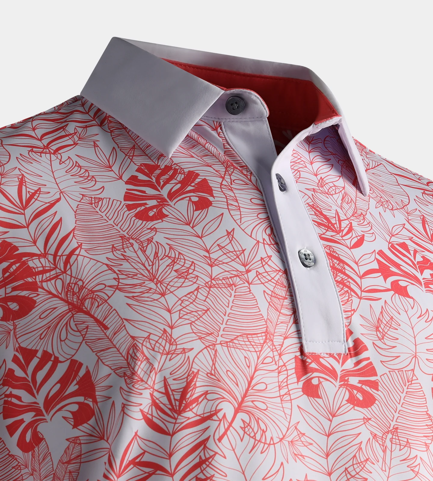 TROPICAL POLO - CORAL - Image 8