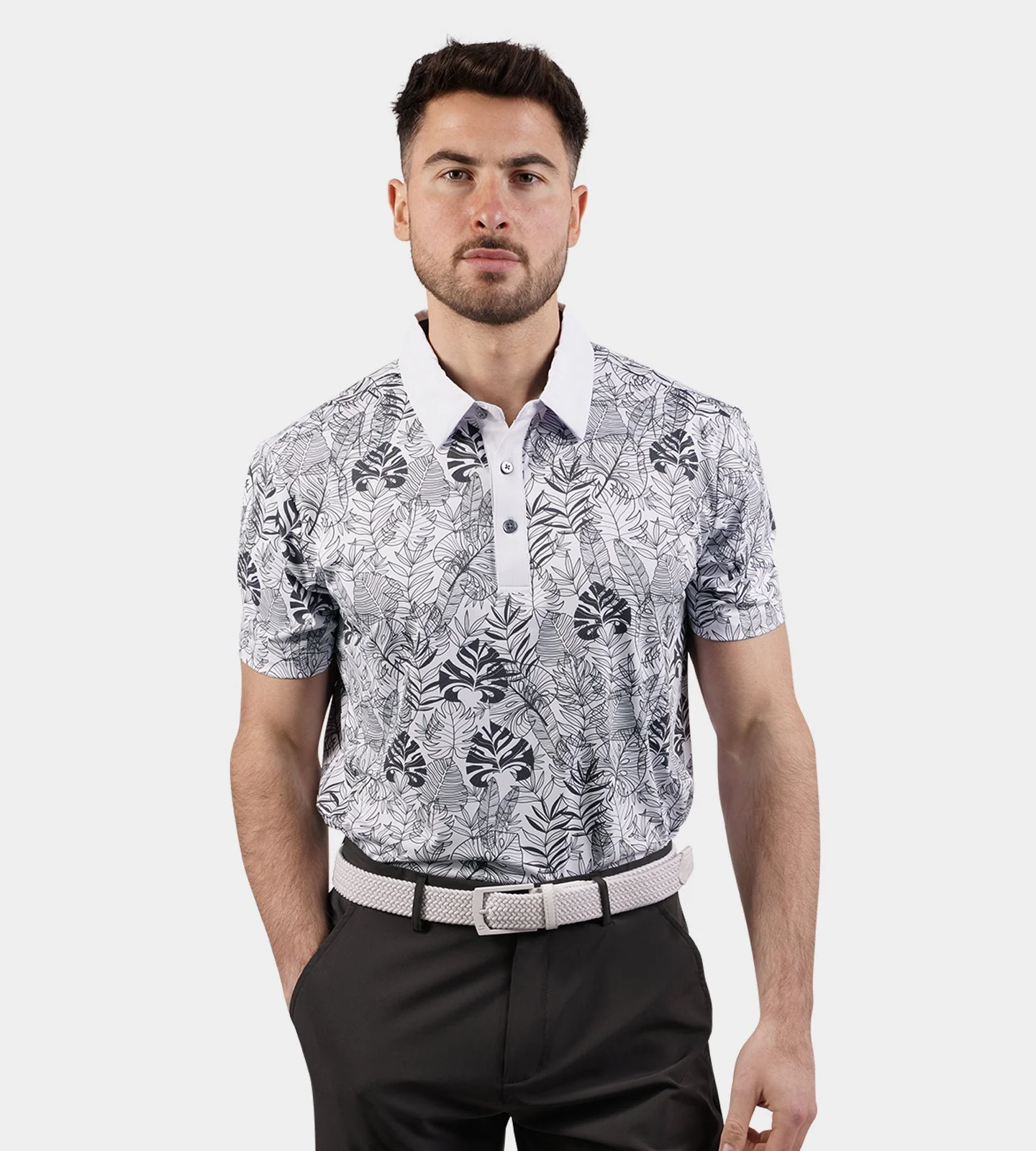 TROPICAL POLO - NAVY - Image 3