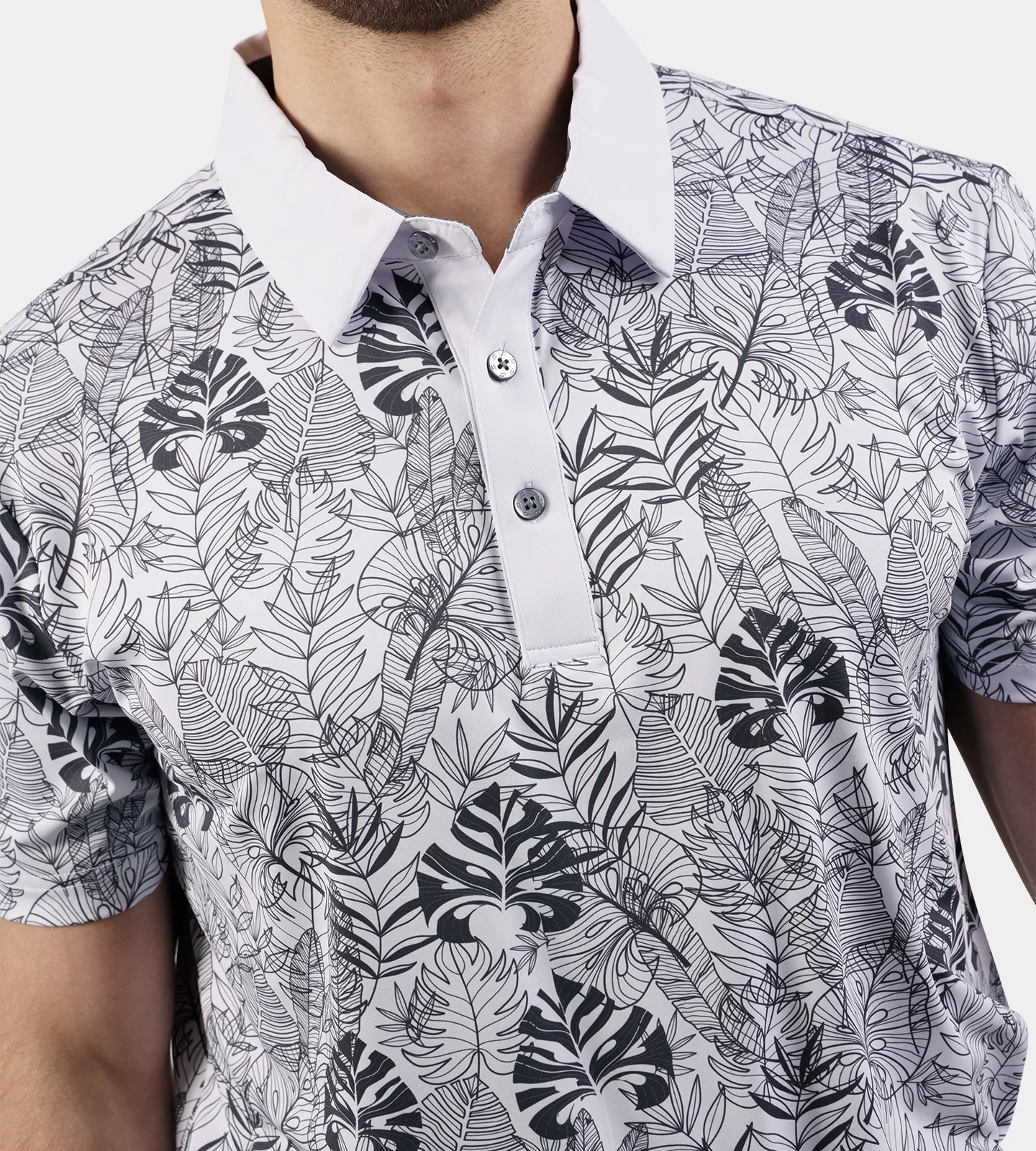 TROPICAL POLO - NAVY - Image 5