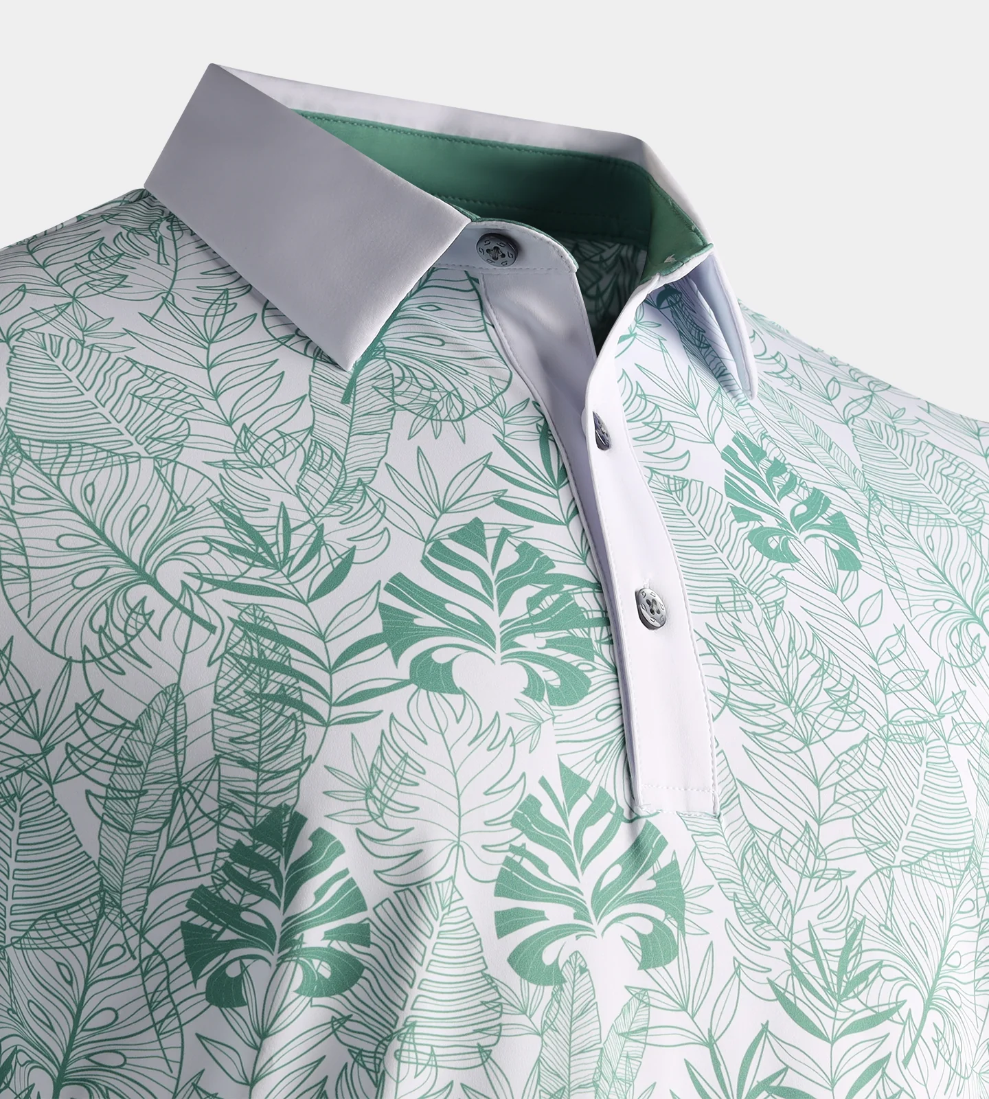 TROPICAL POLO - SAGE - Image 5