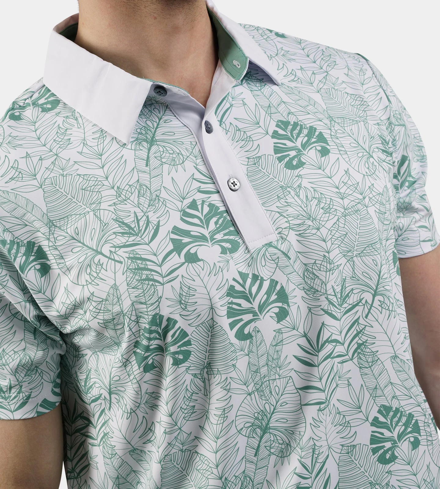 TROPICAL POLO - SAGE - Image 7
