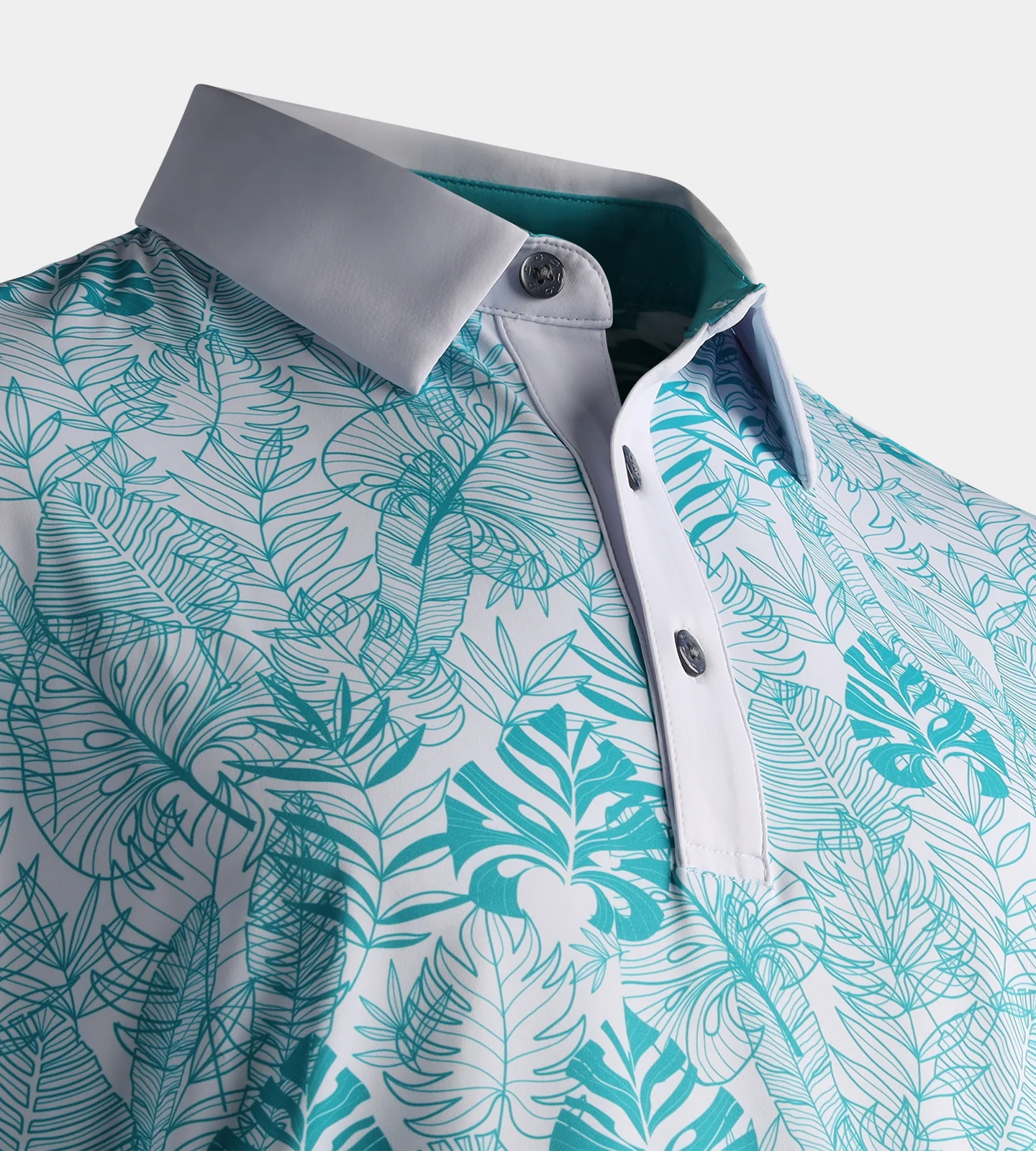 TROPICAL POLO - WHITE - Image 6