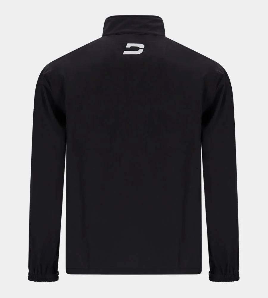 TWIN STRIPE RAIN JACKET - BLACK - Image 2
