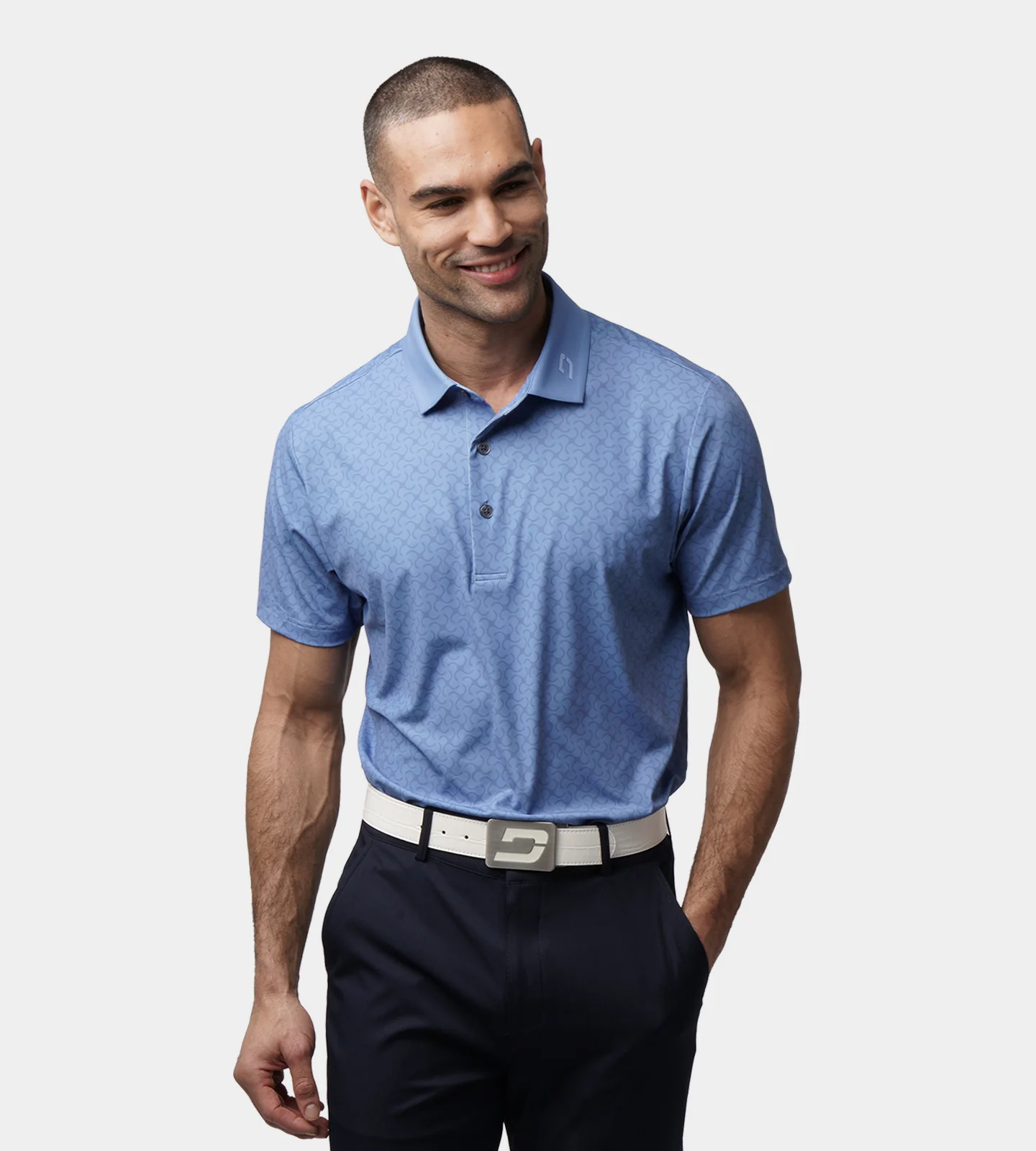 TWIST POLO - BLUE - Image 3