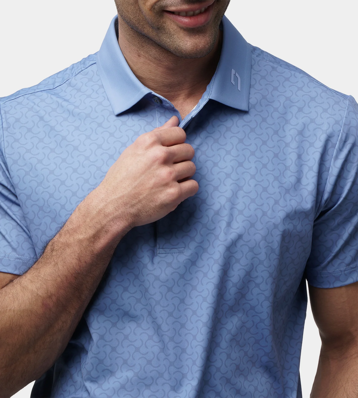 TWIST POLO - BLUE - Image 5