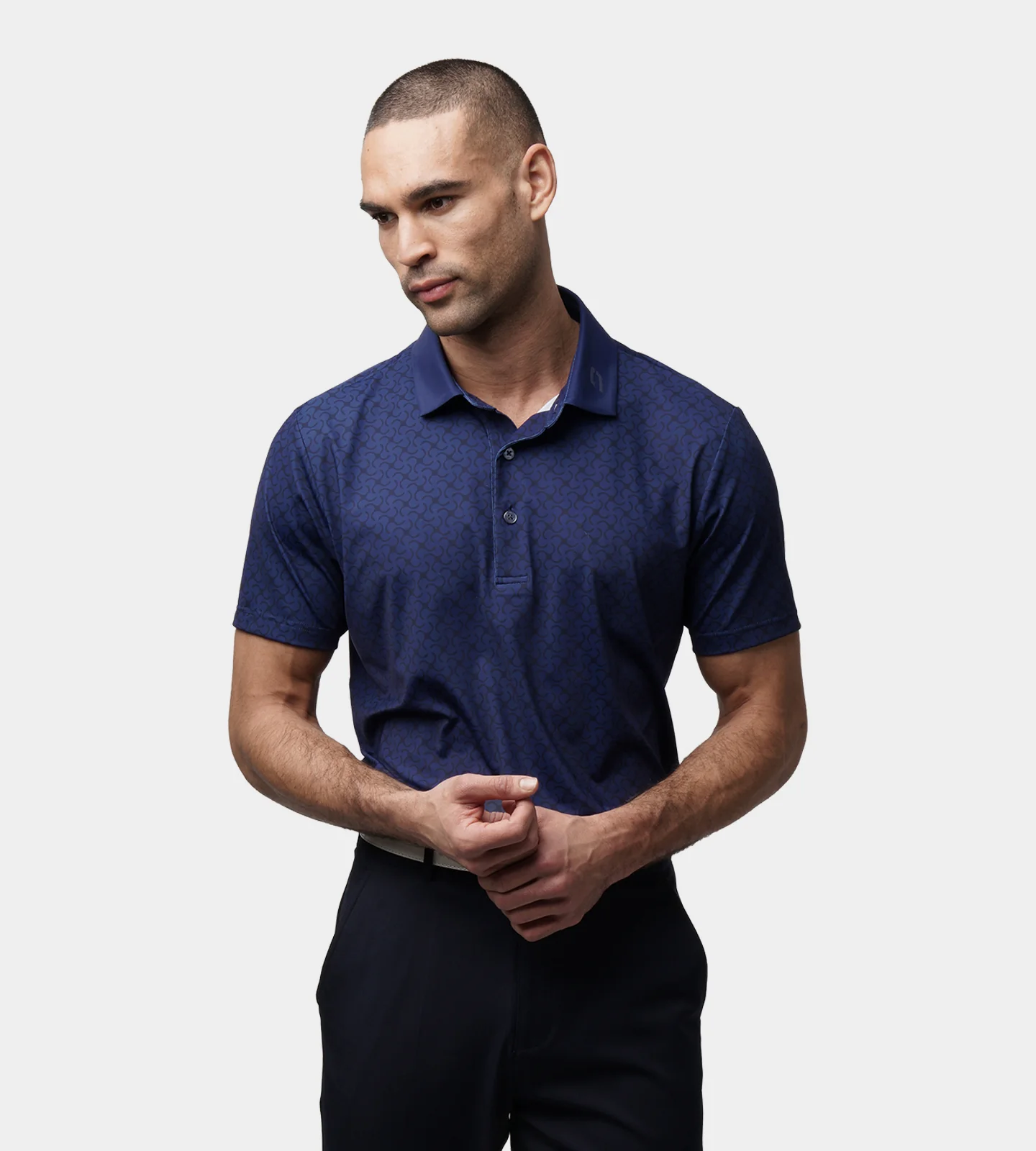 TWIST POLO - NAVY - Image 3