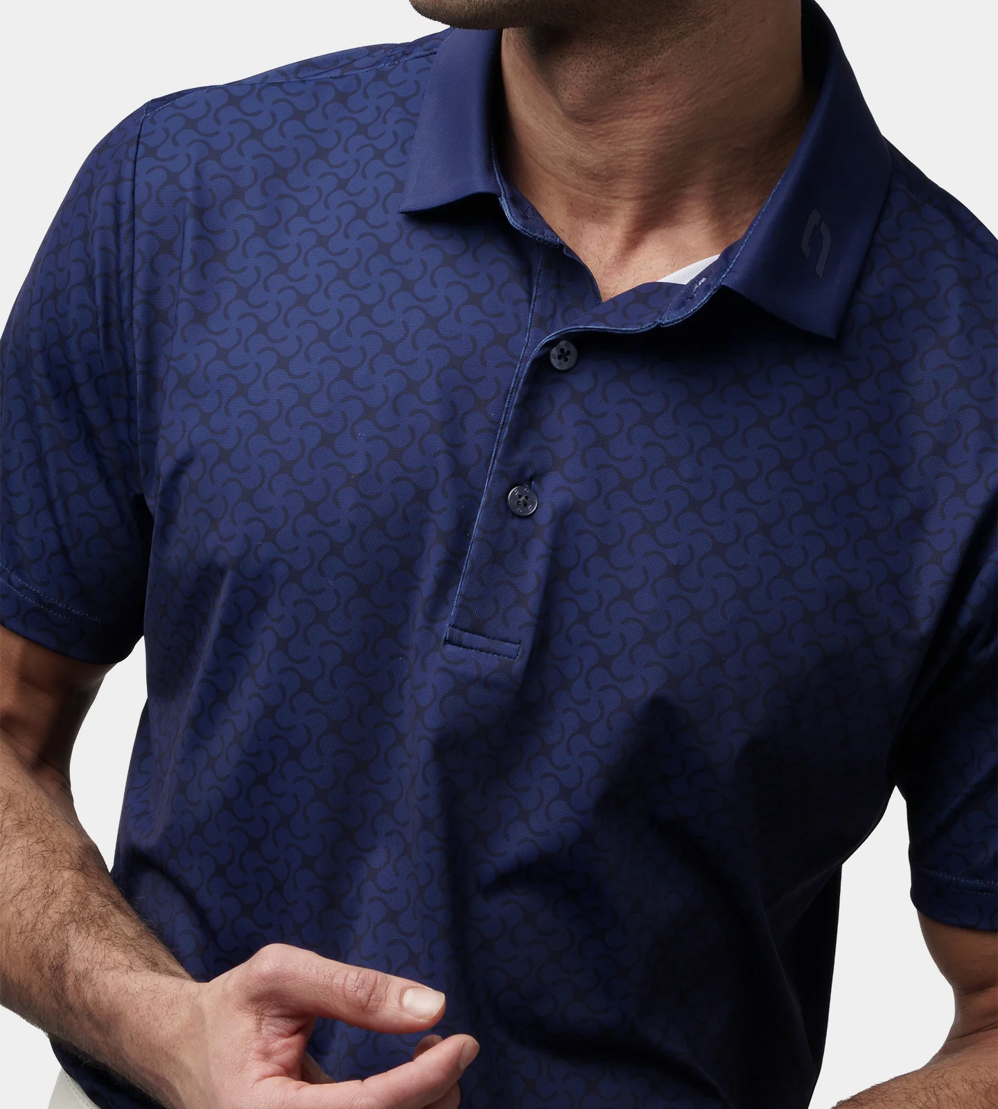 TWIST POLO - NAVY - Image 5