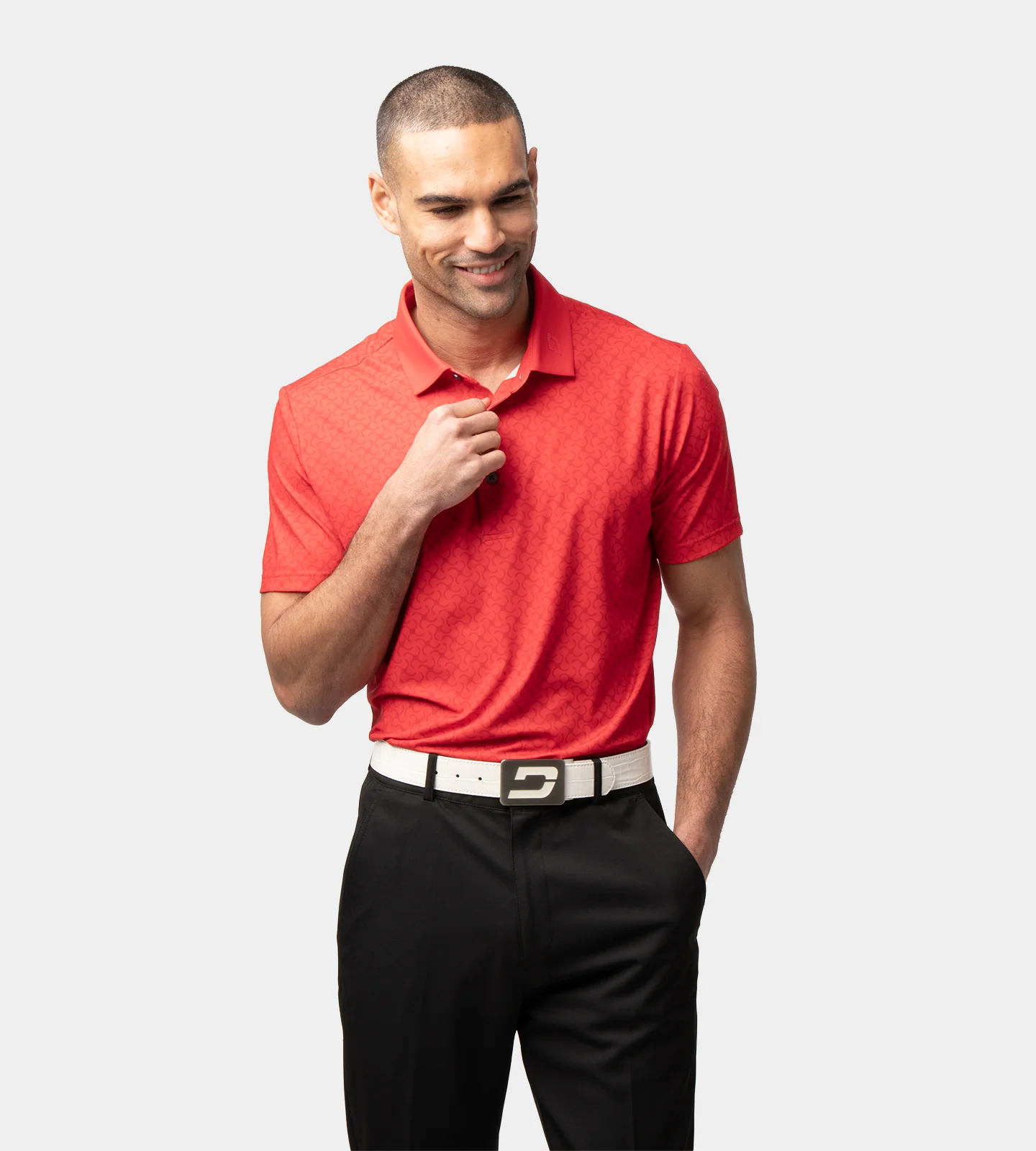 TWIST POLO - RED - Image 3