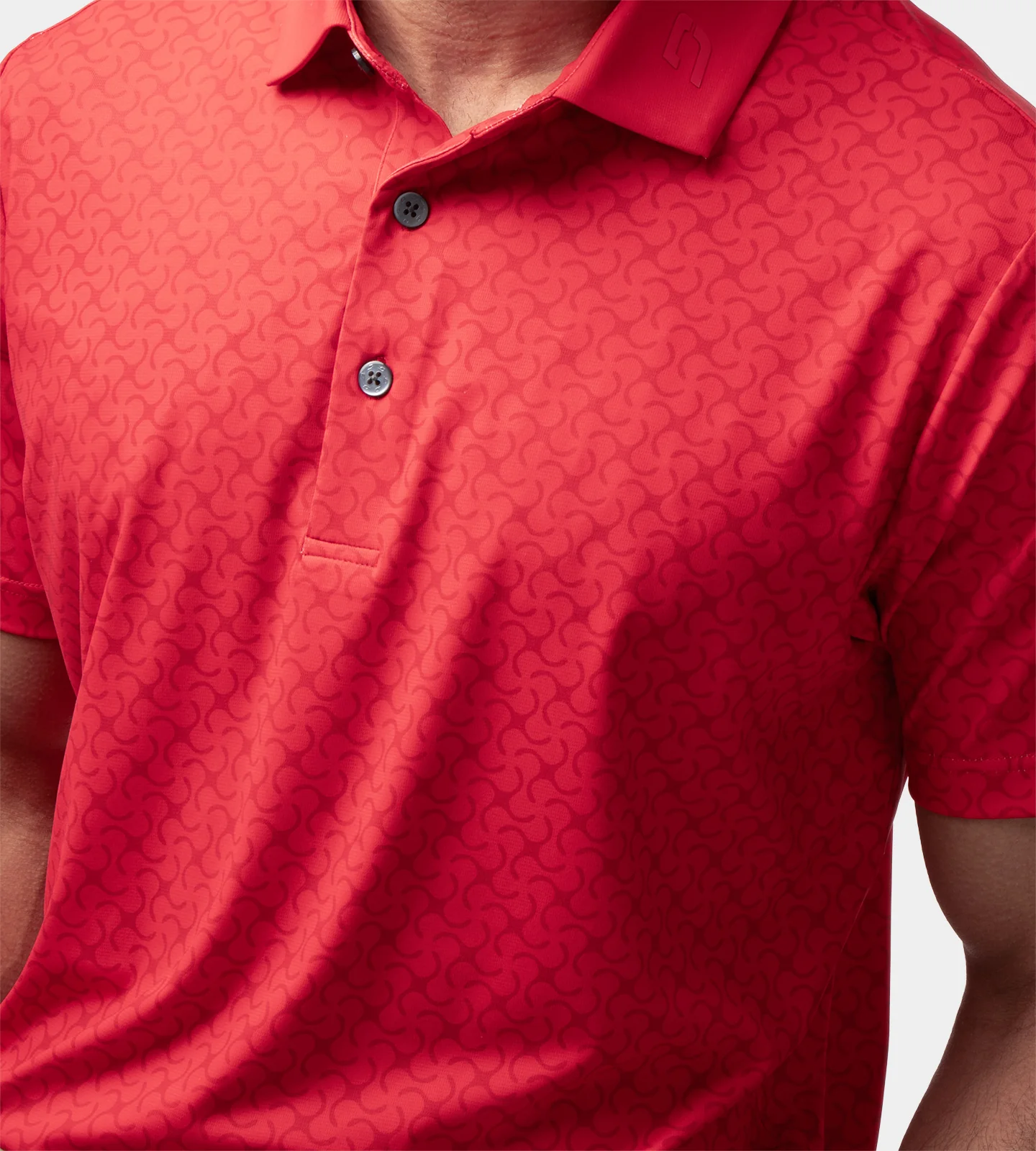 TWIST POLO - RED - Image 5