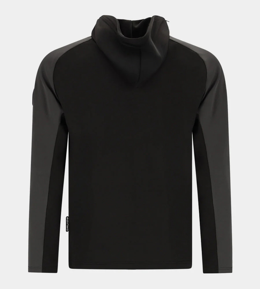 TWO TONE HOODIE 2.0 - BLACK / GREY - Image 2