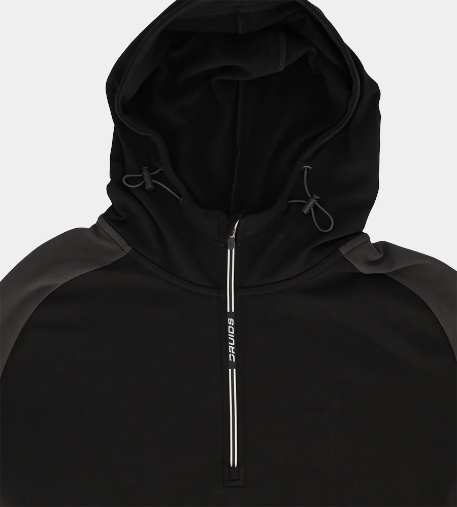 TWO TONE HOODIE 2.0 - BLACK / GREY - Image 4