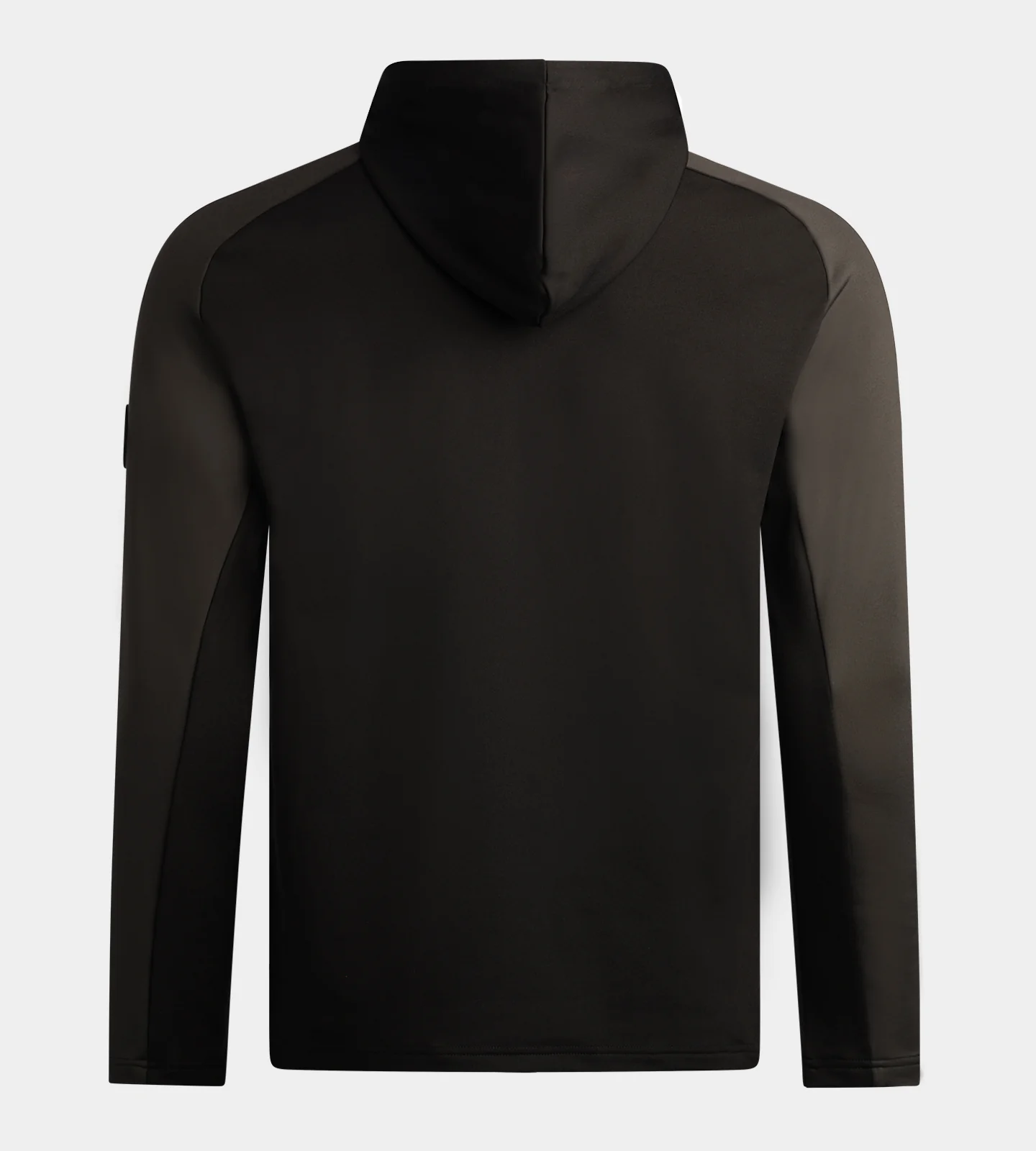 TWO TONE HOODIE - BLACK - Image 2