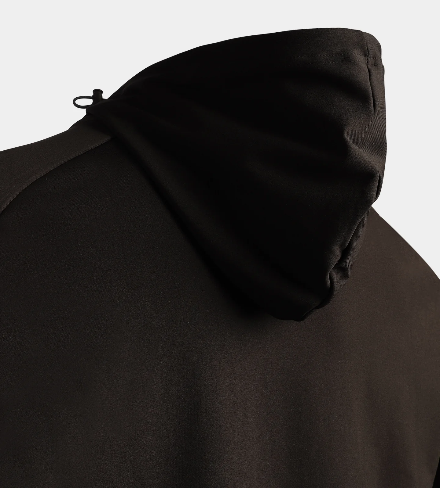 TWO TONE HOODIE - BLACK - Image 4