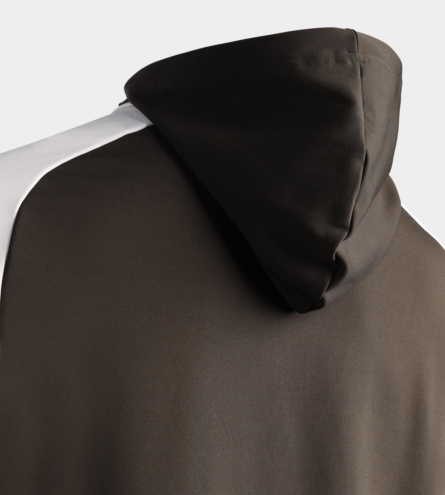 TWO TONE HOODIE - GREY - Image 4