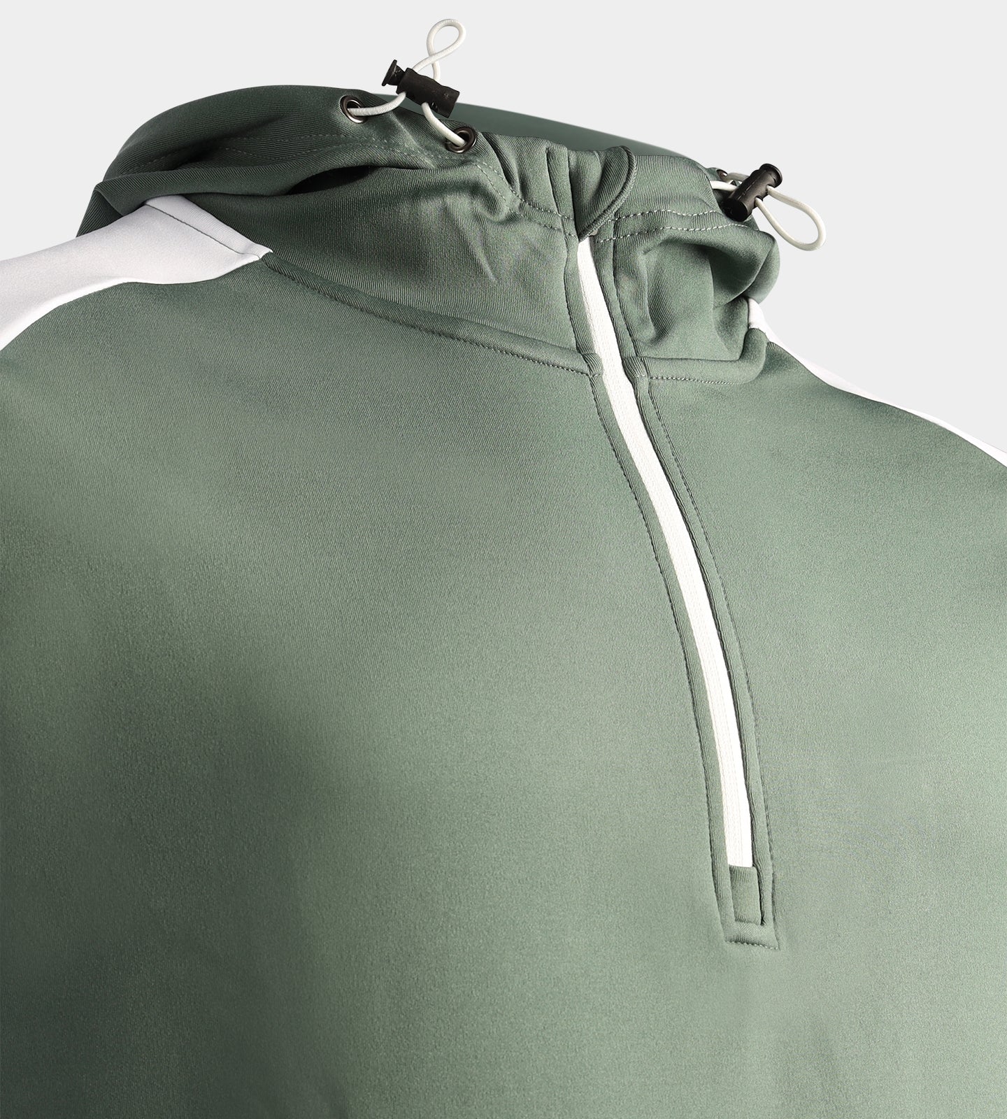 TWO TONE HOODIE - SAGE - Image 3