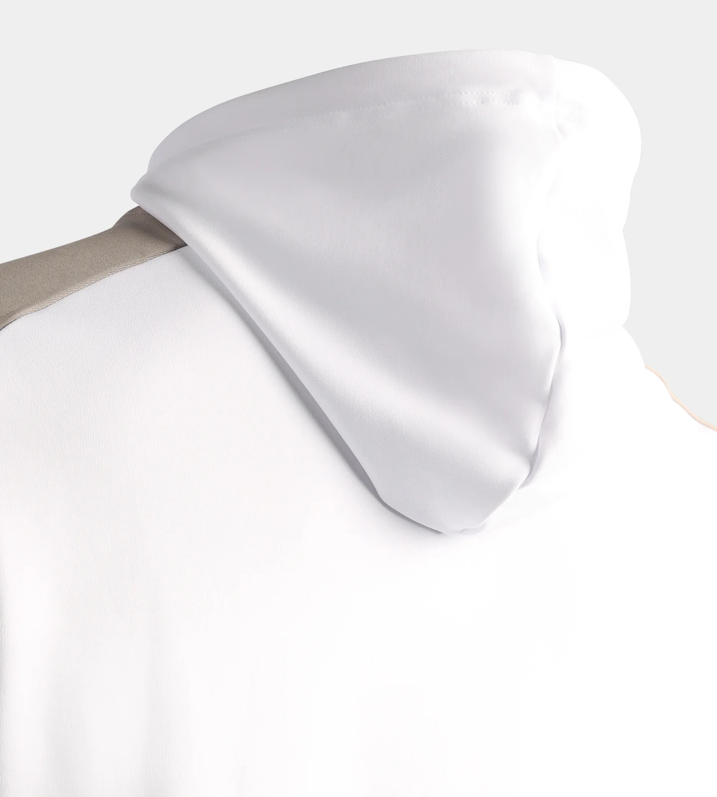 TWO TONE HOODIE - WHITE - Image 4