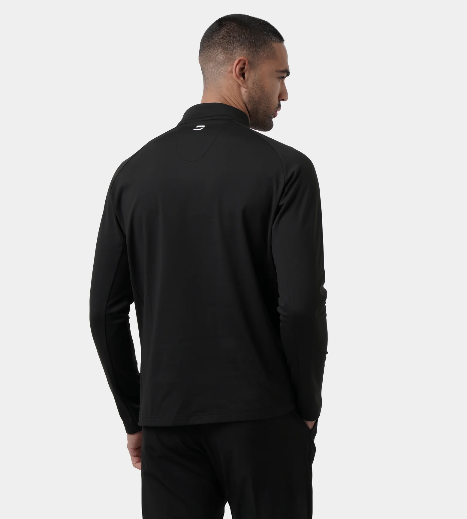 ULTRA BLEND 3.0 1/4 ZIP - BLACK - Image 5