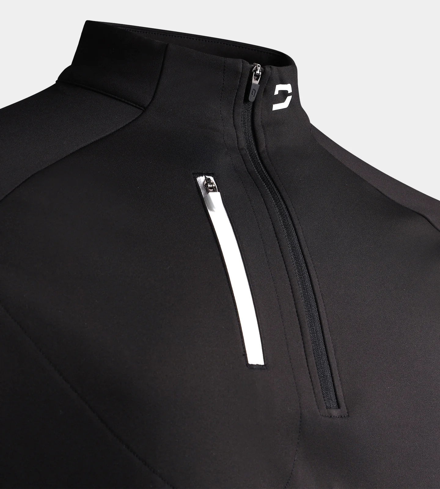 ULTRA BLEND 3.0 1/4 ZIP - BLACK - Image 6
