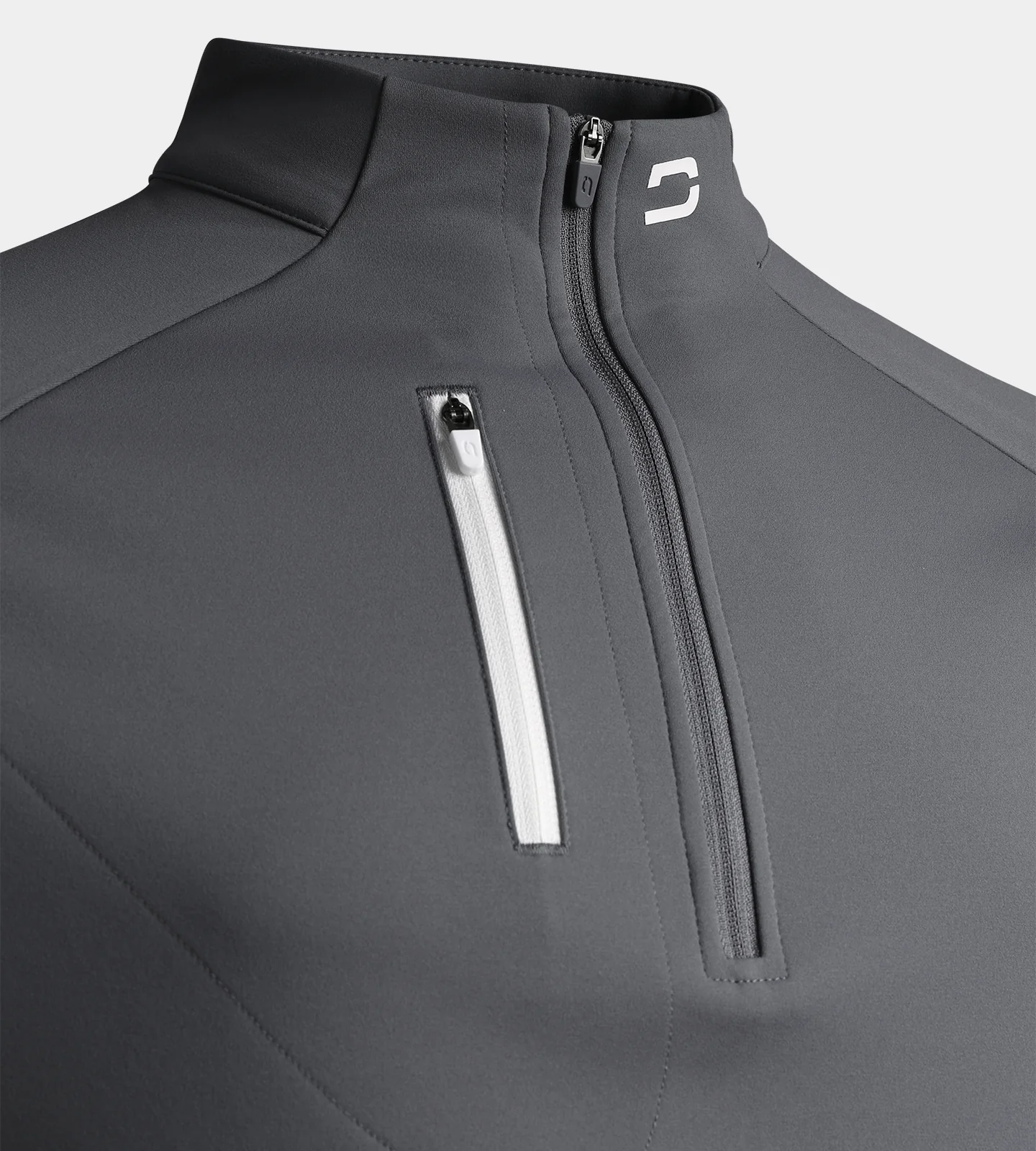 ULTRA BLEND 3.0 1/4 ZIP - CHARCOAL - Image 6