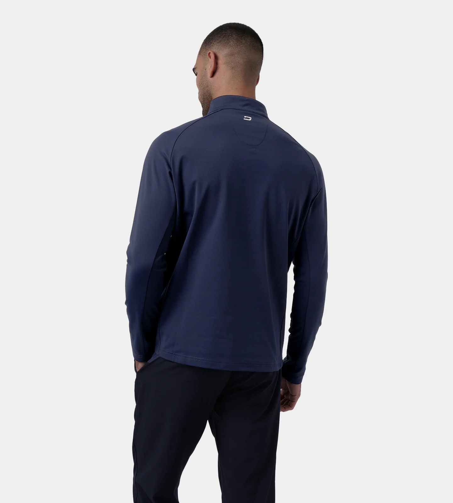 ULTRA BLEND 3.0 1/4 ZIP - NAVY - Image 5