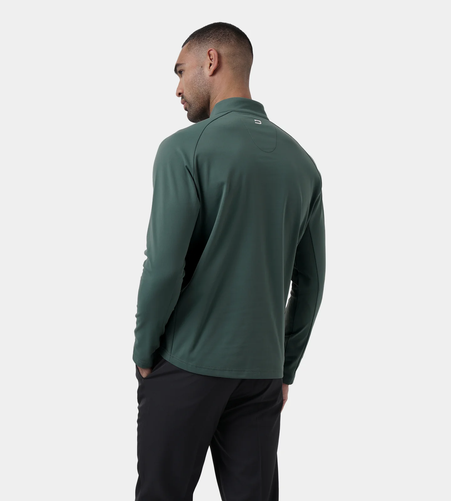 ULTRA BLEND 3.0 1/4 ZIP - SAGE - Image 5