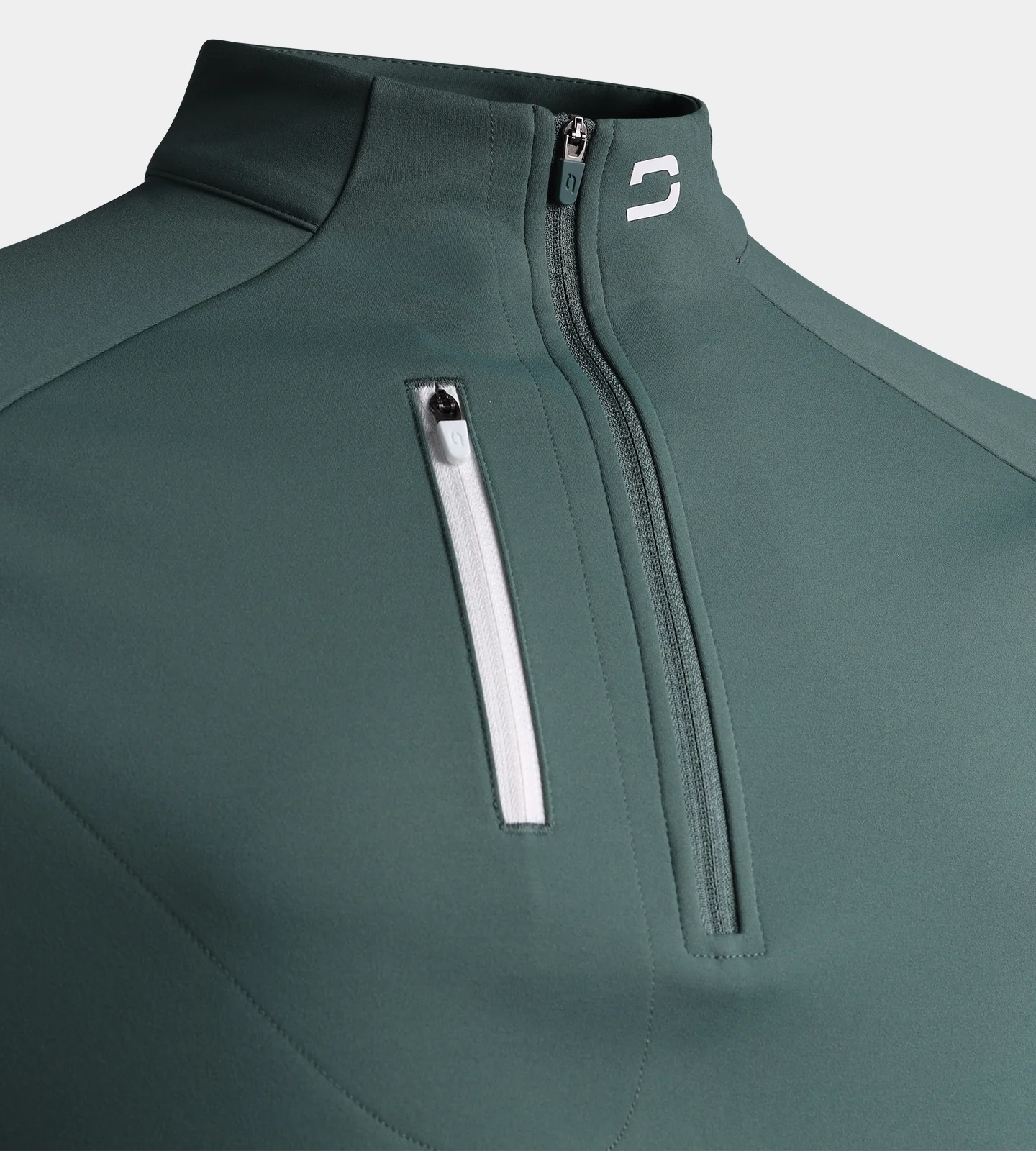 ULTRA BLEND 3.0 1/4 ZIP - SAGE - Image 6