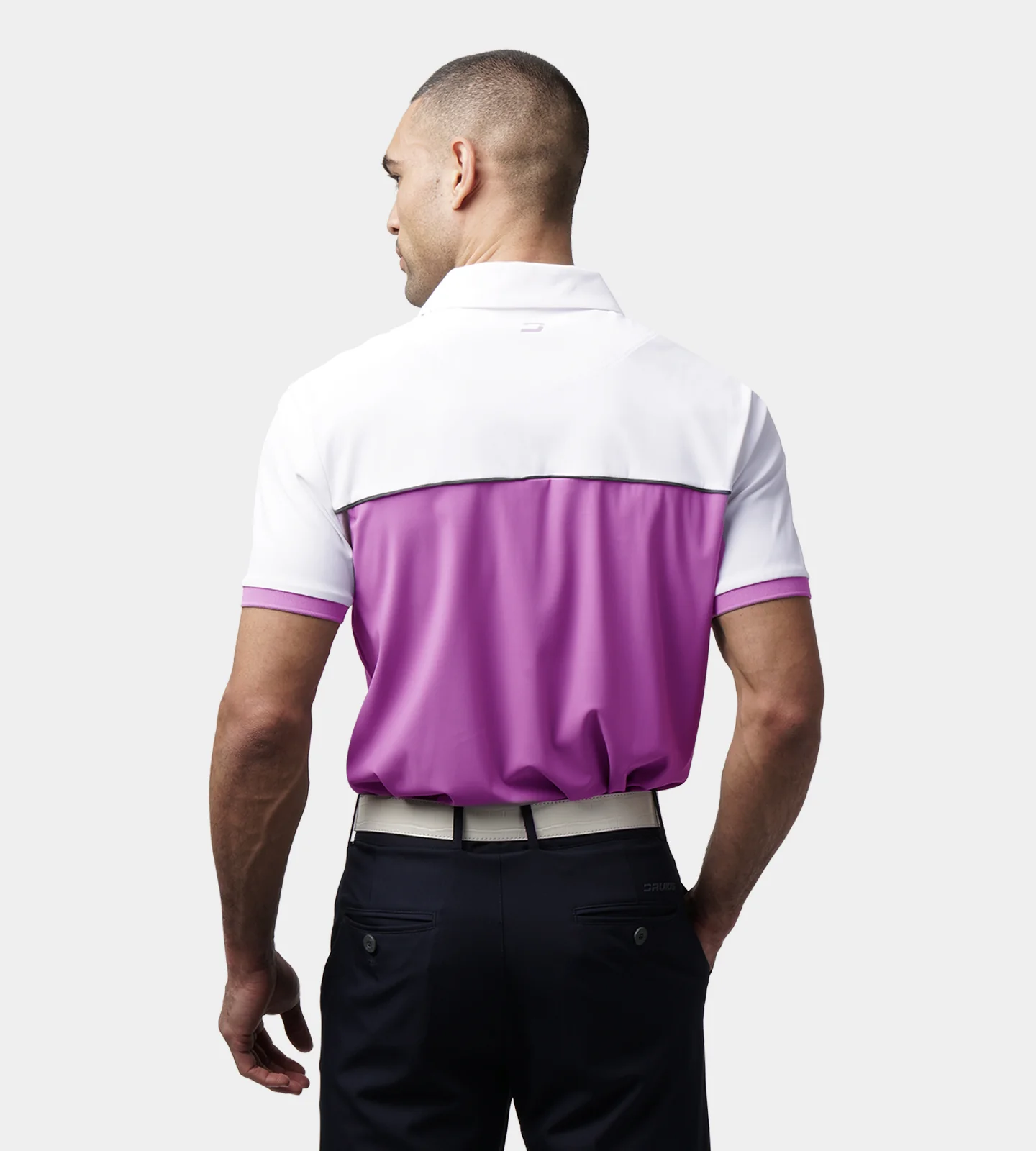 VENTO POLO - MULBERRY/WHITE - Image 4
