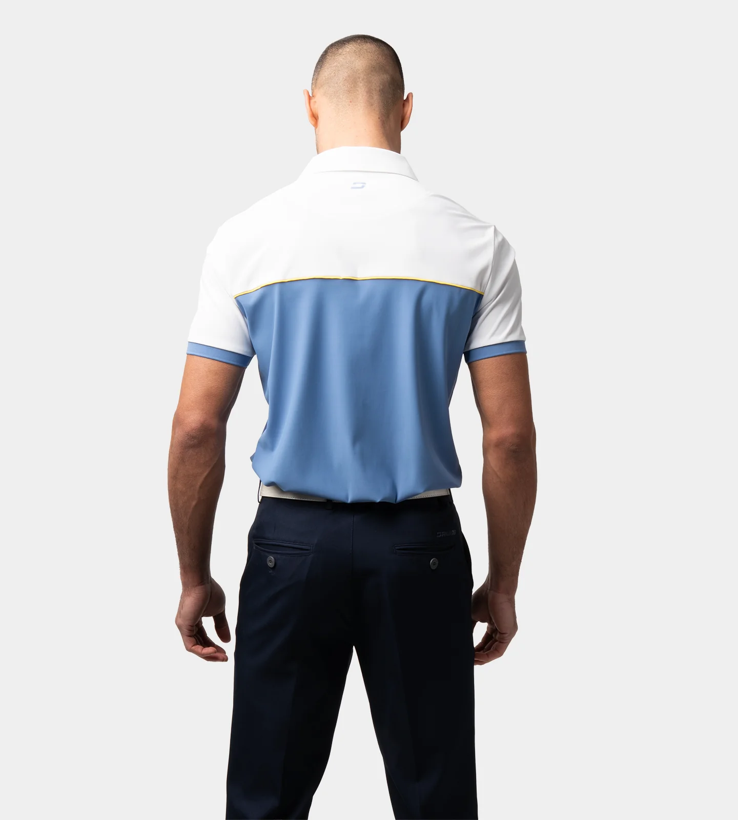 VENTO POLO - WHITE/ BLUE - Image 4