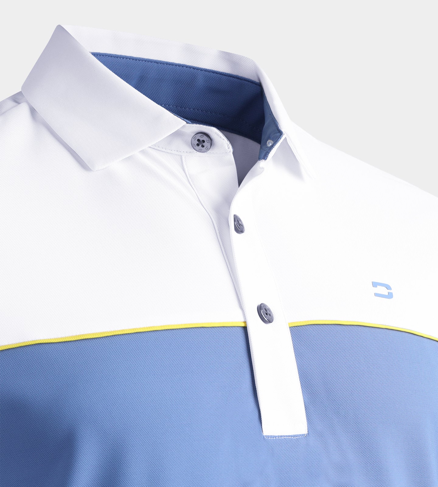 VENTO POLO - WHITE/ BLUE - Image 6