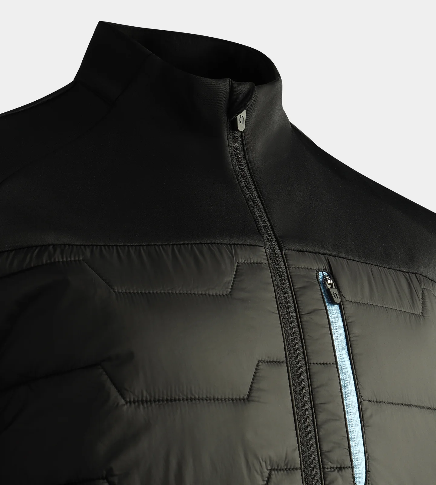 WALTER JACKET - BLACK/BLUE - Image 3