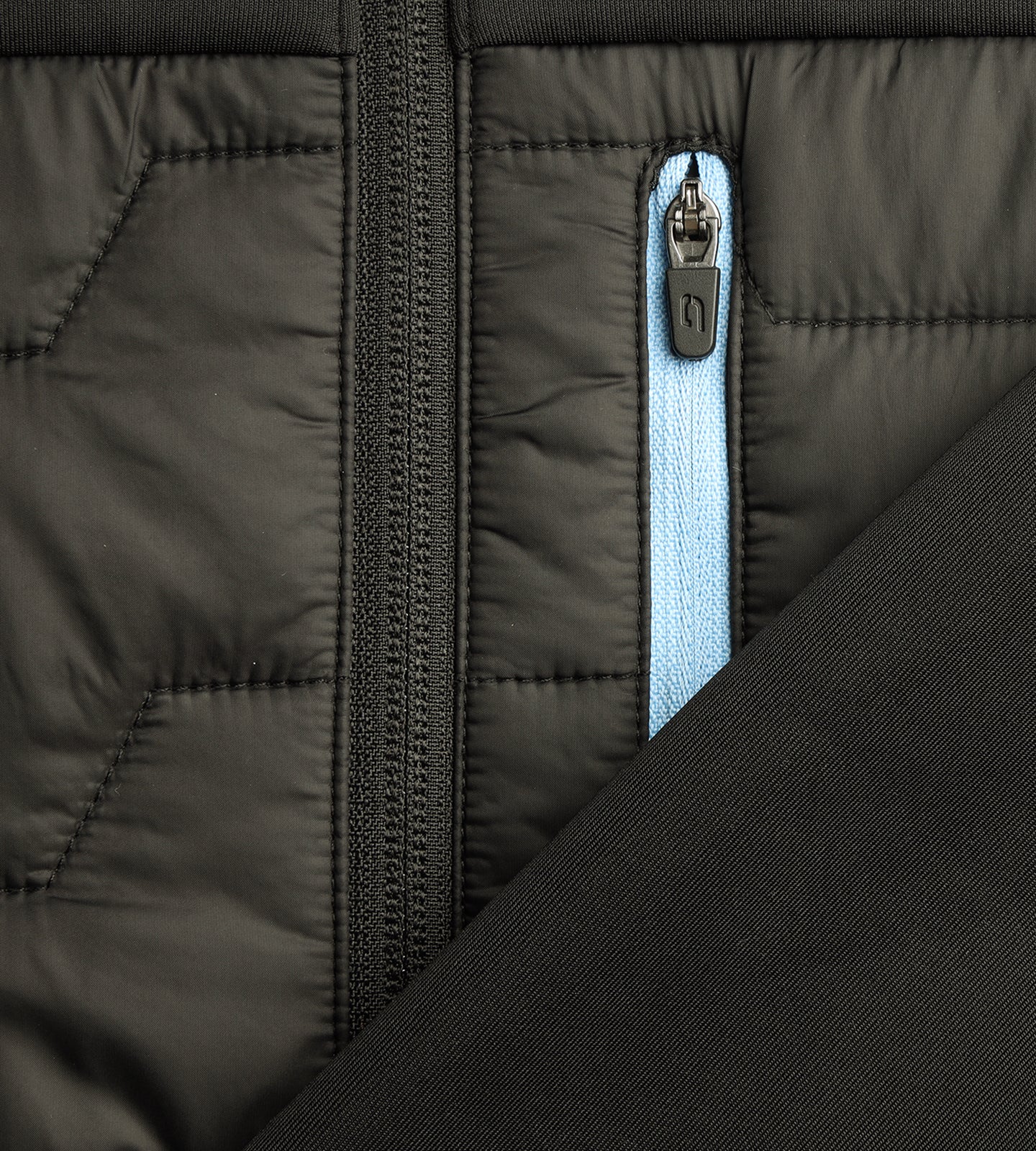 WALTER JACKET - BLACK/BLUE - Image 6