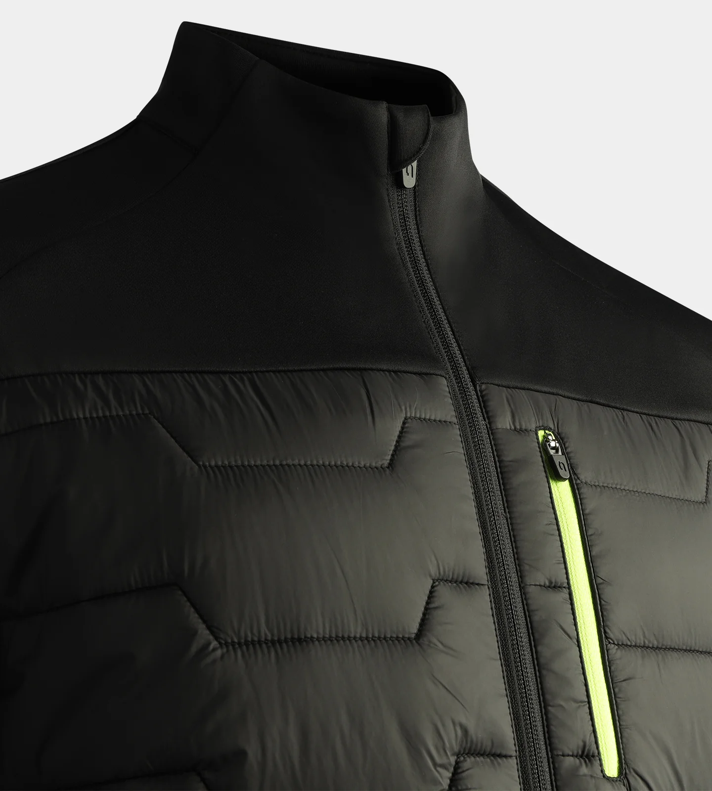WALTER JACKET - BLACK/LIME - Image 3