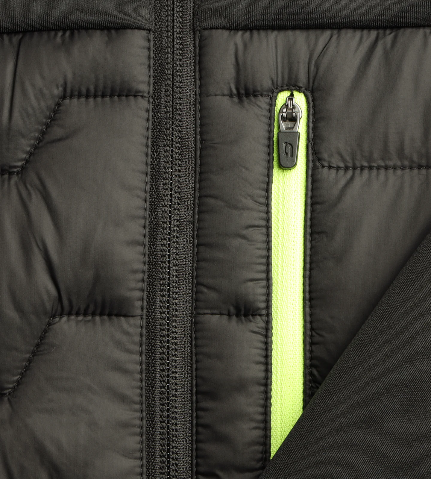 WALTER JACKET - BLACK/LIME - Image 6