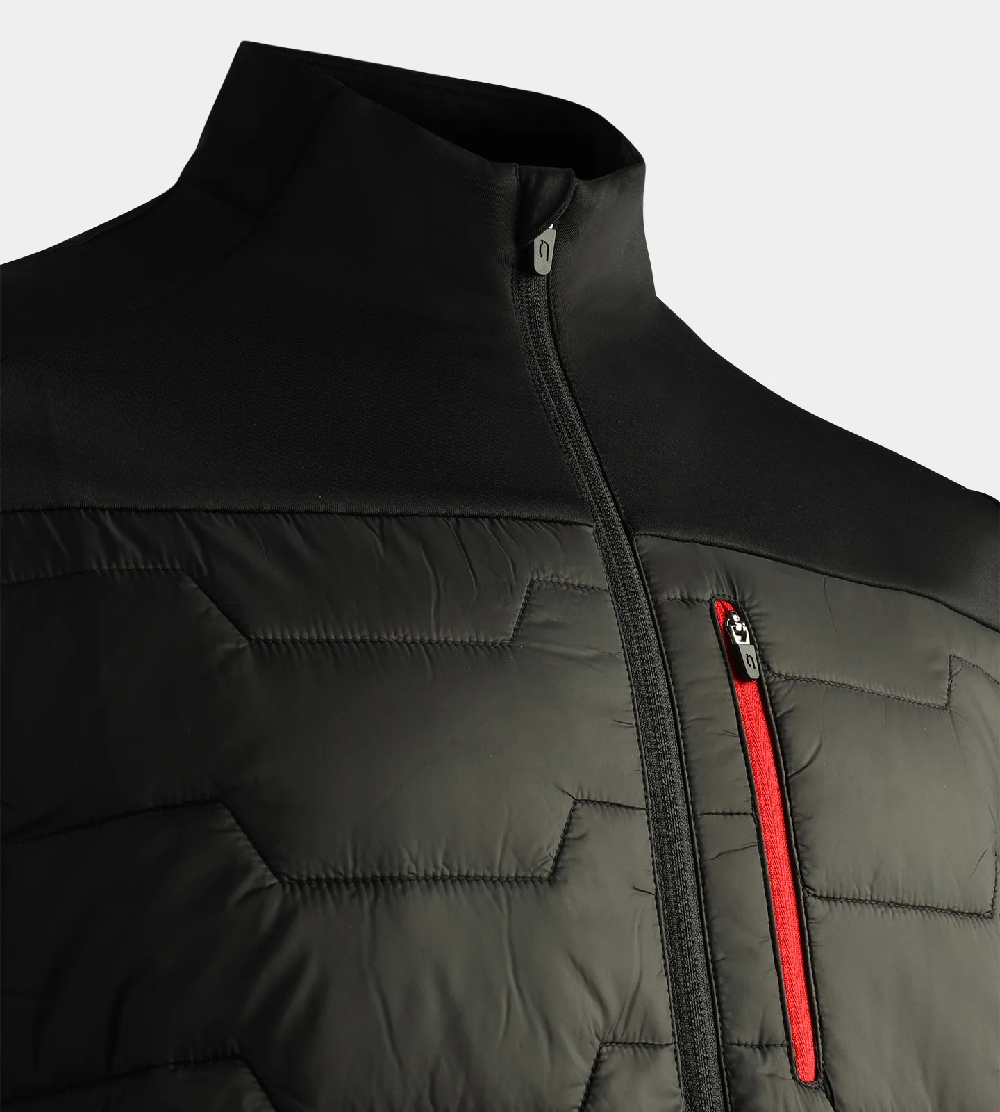 WALTER JACKET - BLACK/RED - Image 3