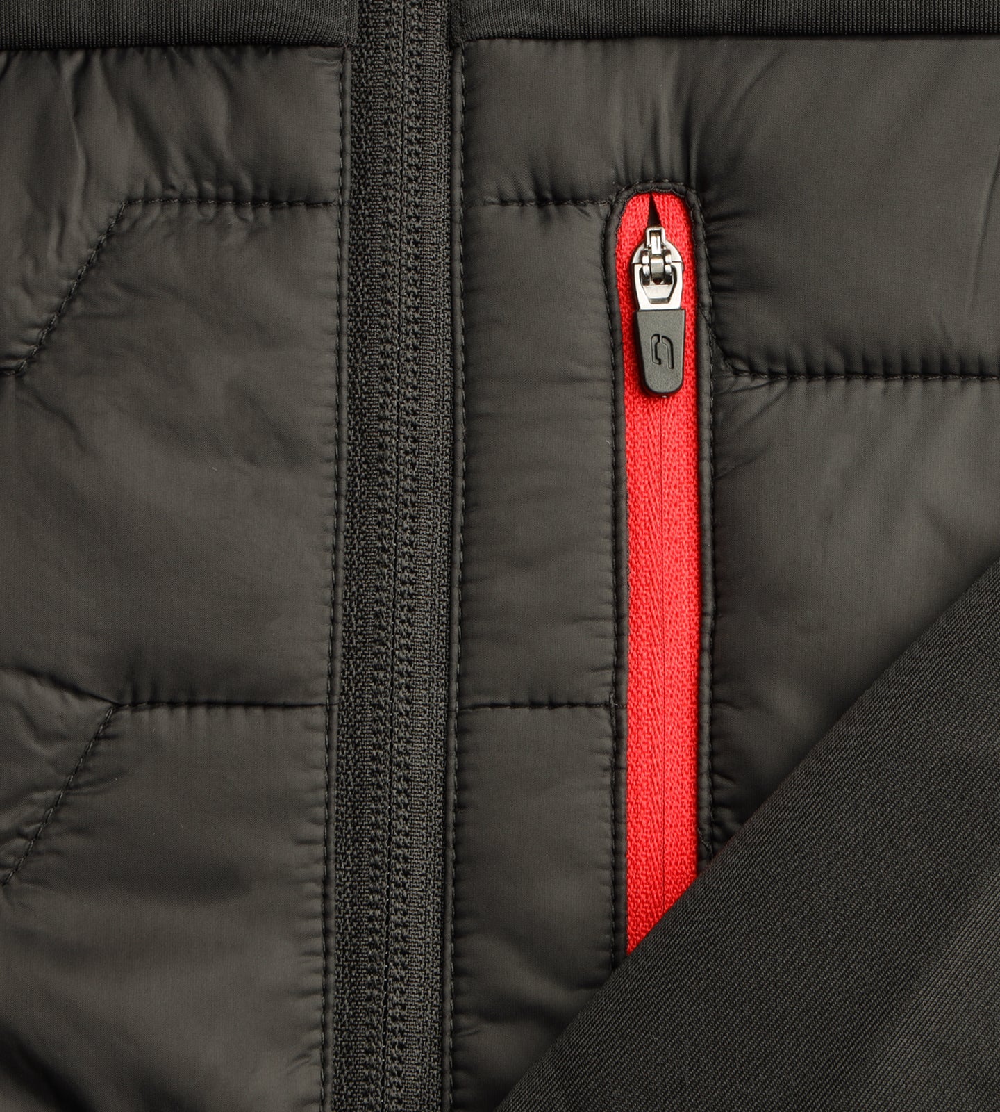 WALTER JACKET - BLACK/RED - Image 5
