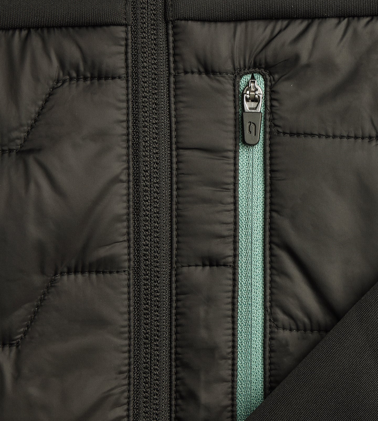 WALTER JACKET - BLACK/SAGE - Image 6