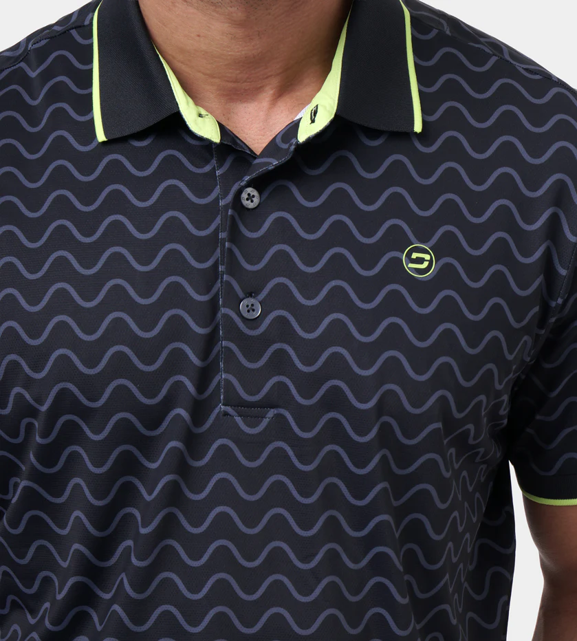 WAVEFORM POLO - BLACK - Image 4