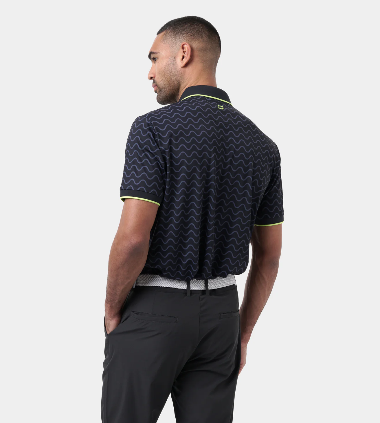 WAVEFORM POLO - BLACK - Image 5