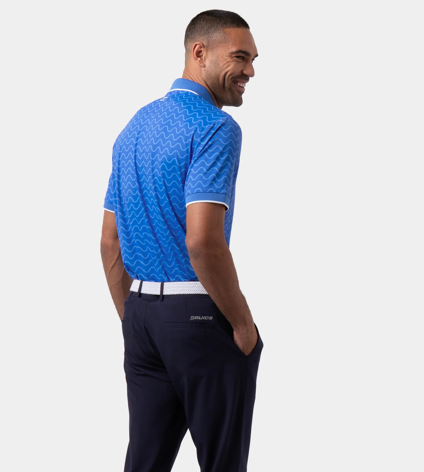 WAVEFORM POLO - BLUE - Image 4