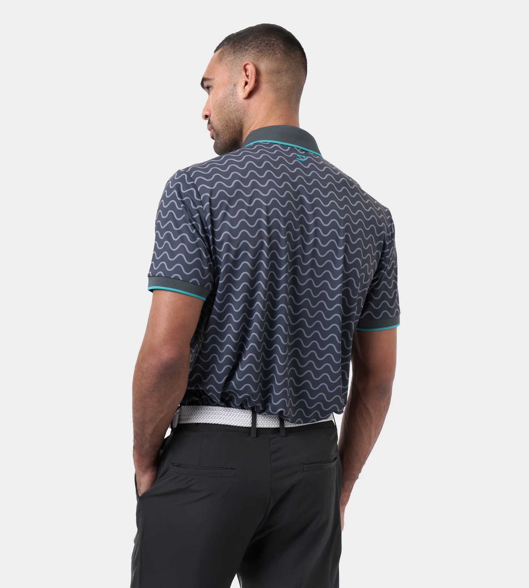 WAVEFORM POLO - CHARCOAL - Image 5