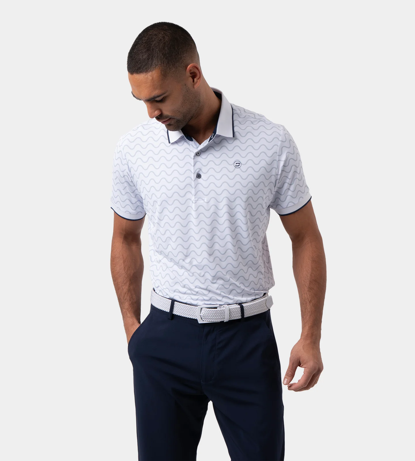 WAVEFORM POLO - WHITE - Image 3